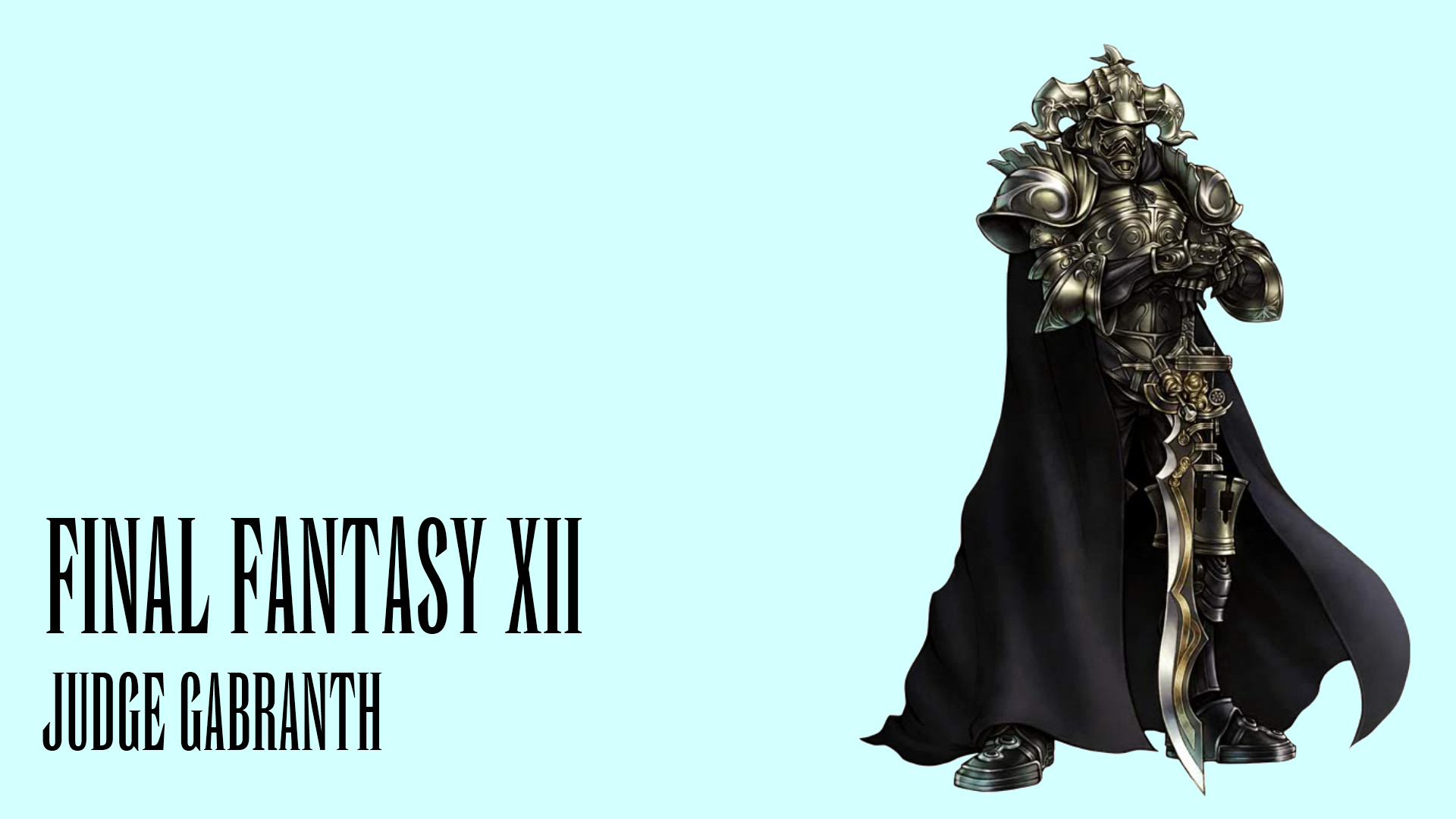 1920x1080 Video Game - Final Fantasy XII Gabranth (Final Fantasy) Wallpaper