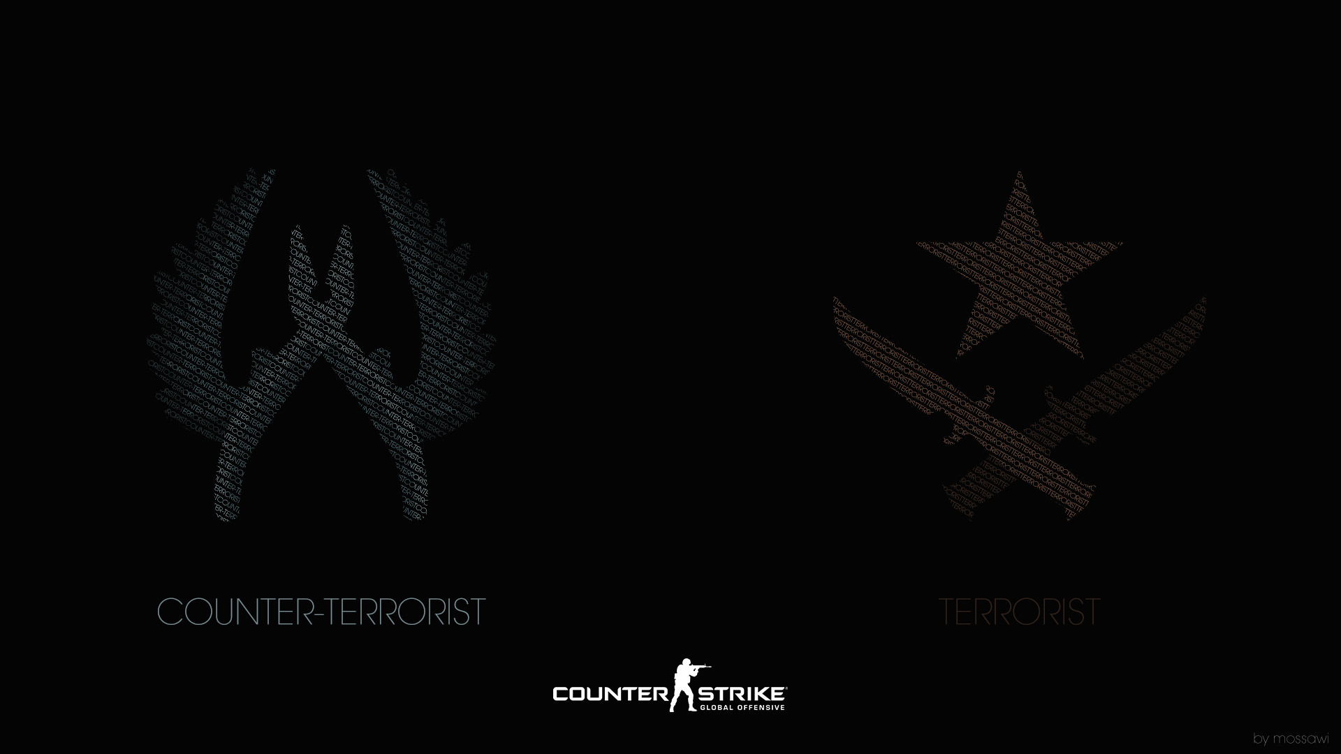 1920x1080 1080p. Counter-terrorist versus Terrorist