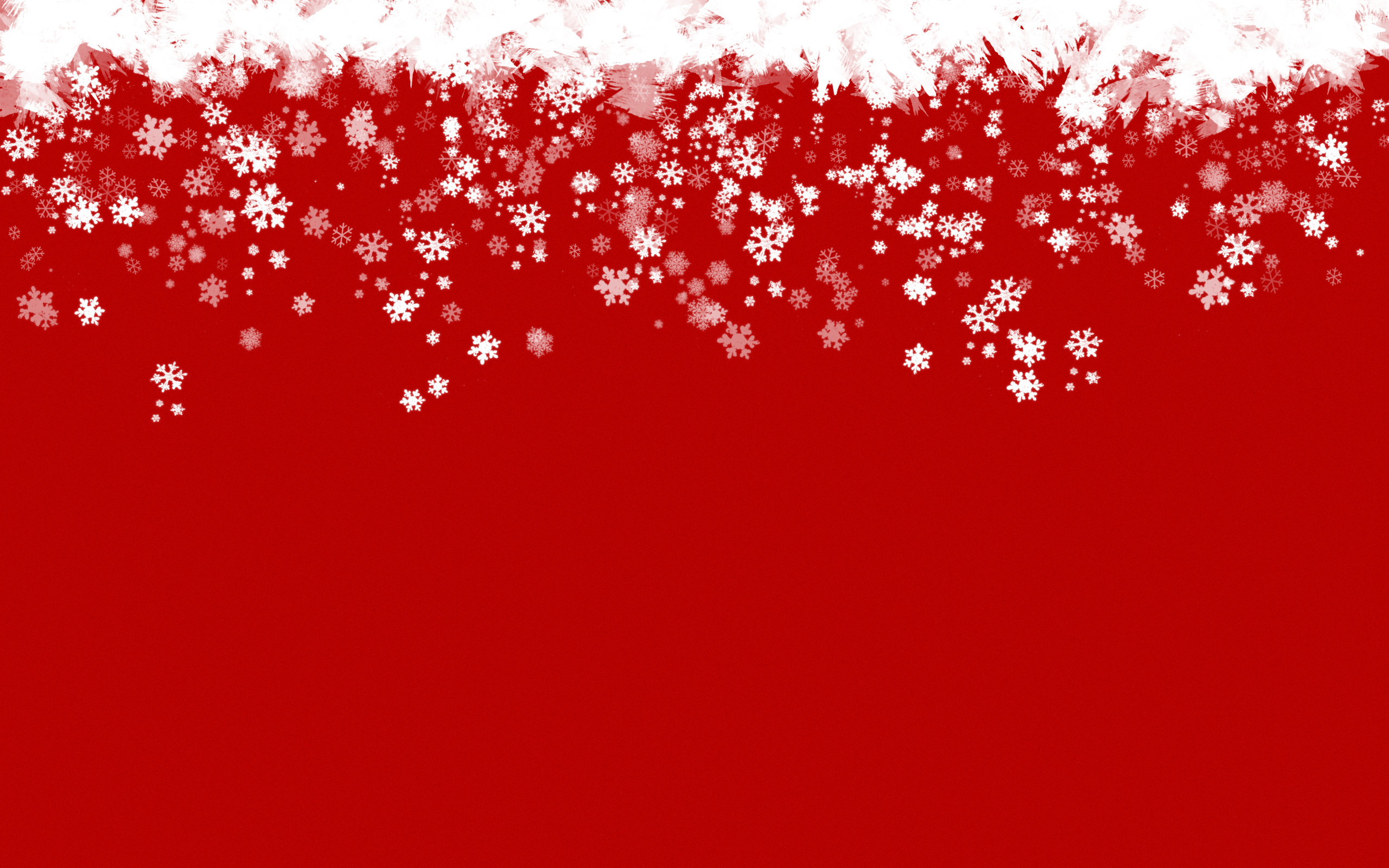 2560x1600 Red Christmas Snowflake Backgrounds (21)