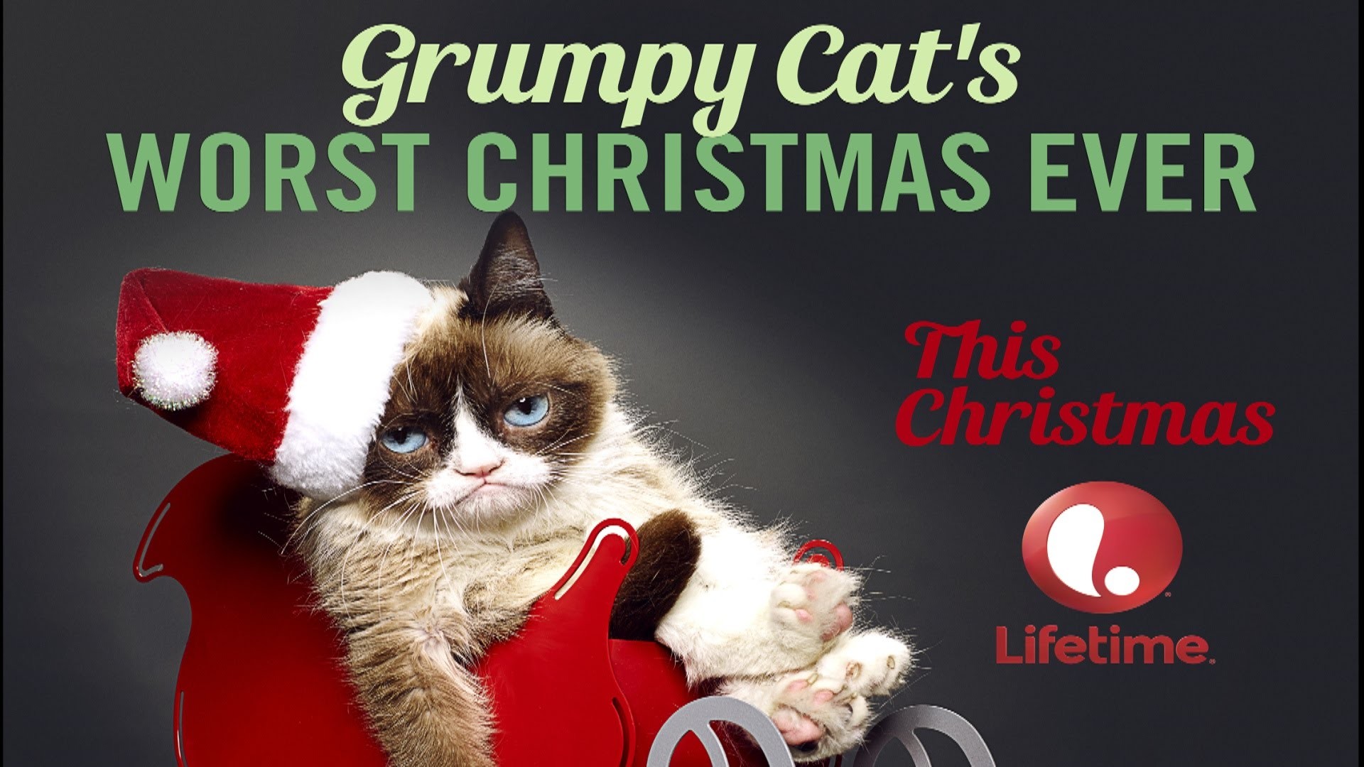 1920x1080 Grumpy Cat's Worst Christmas Ever ...