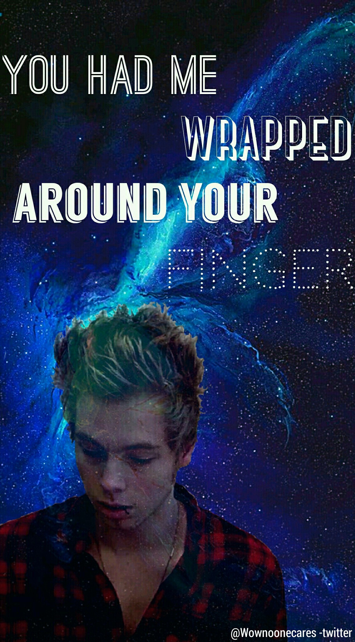 1133x2048 5 seconds of summer wallpaper // Wrapped around your finger