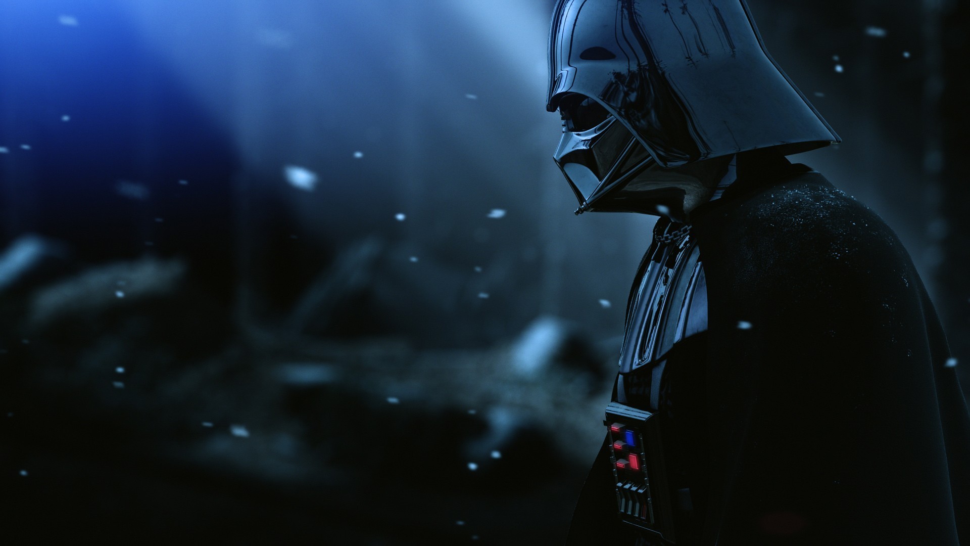 1920x1080 General  anime Darth Vader villain anime Jedi evil armor movies  Star Wars blurred digital art