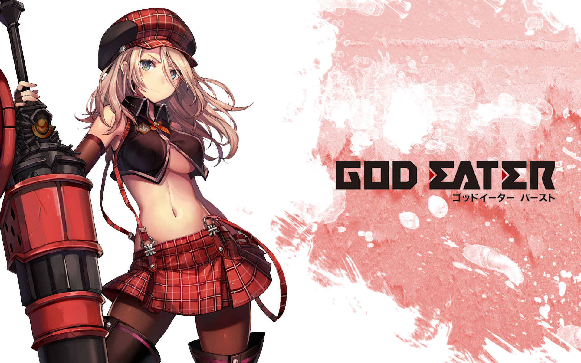 1920x1200 God Eater Romance Anime Girl Wallpaper