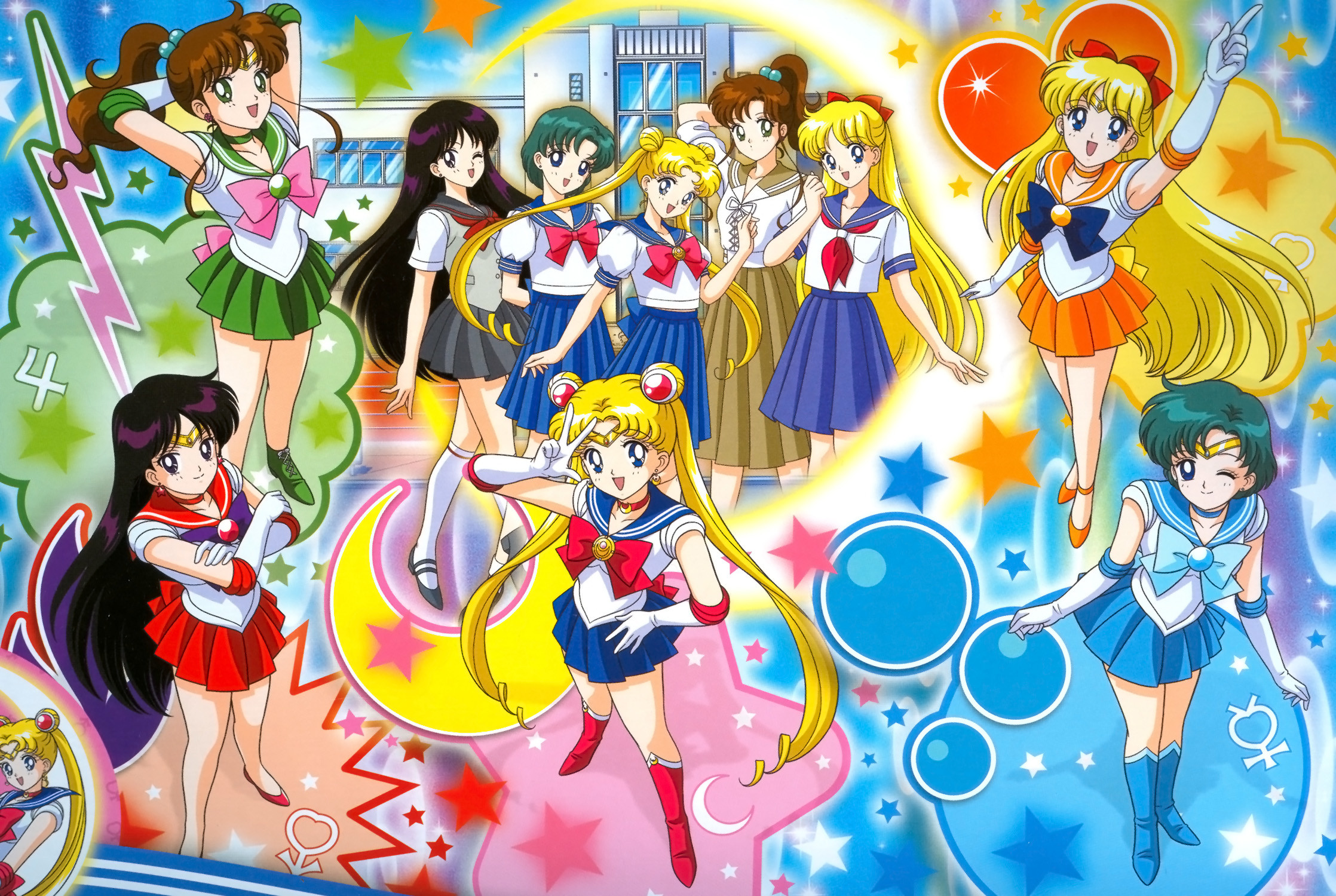 2236x1500 Anime - Sailor Moon Wallpaper