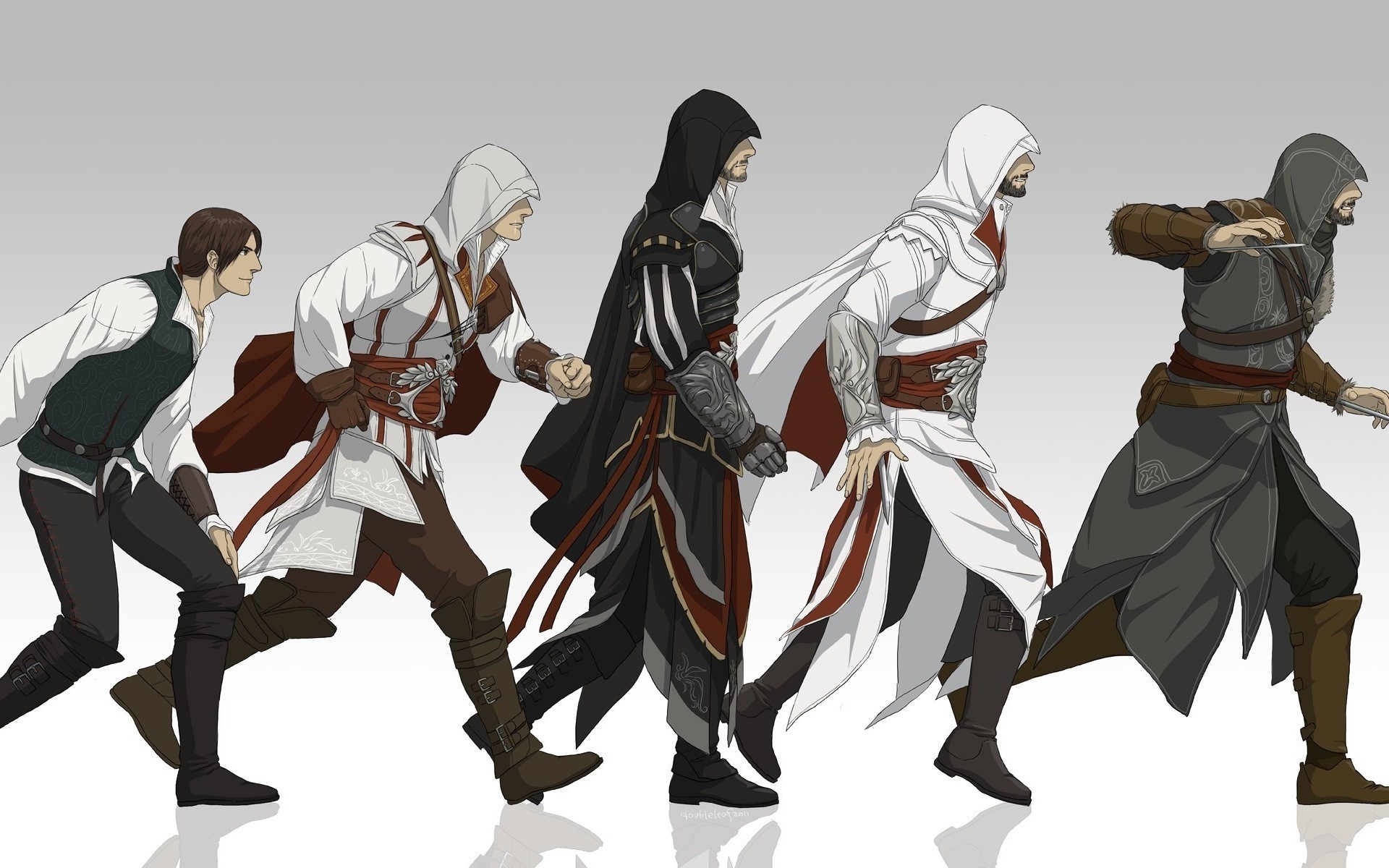 Wallpaper 4k Ezio In Assassins Creed Brotherhood Wallpaper