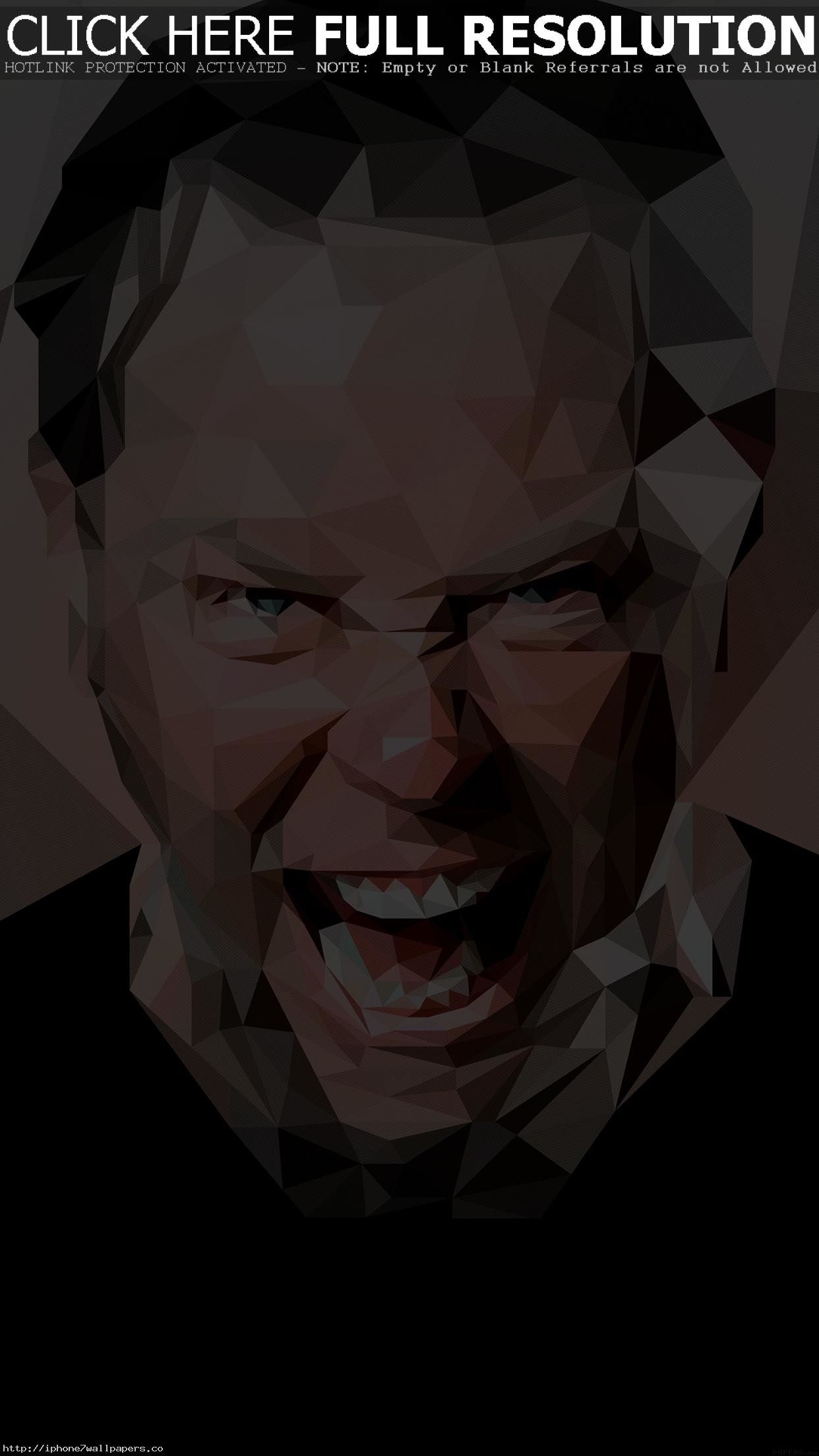 1242x2208 James Hetfield Music Metallica Bw Android wallpaper - Android HD wallpapers