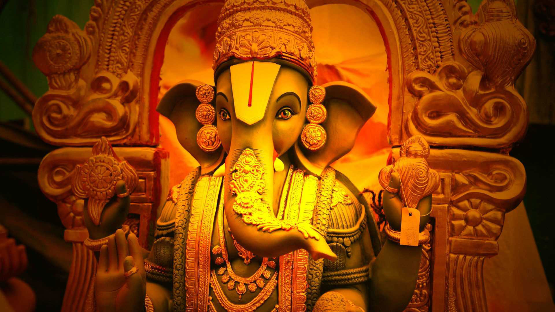 1920x1080 gods hindu lord ganesha attractive desktop background wallpaper