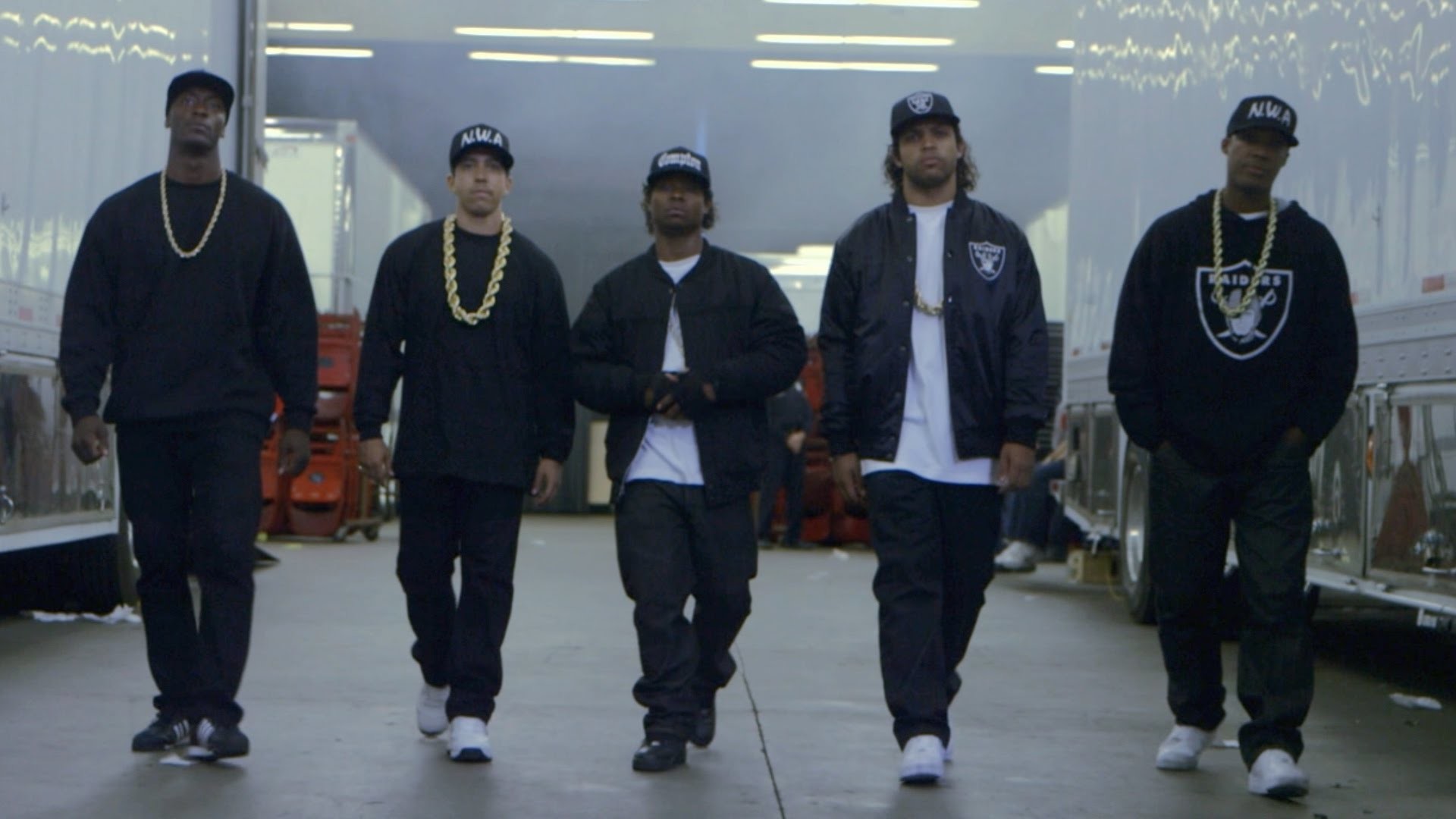 1920x1080 Ice Cube and Dr. Dre - "Straight Outta Compton" - Review