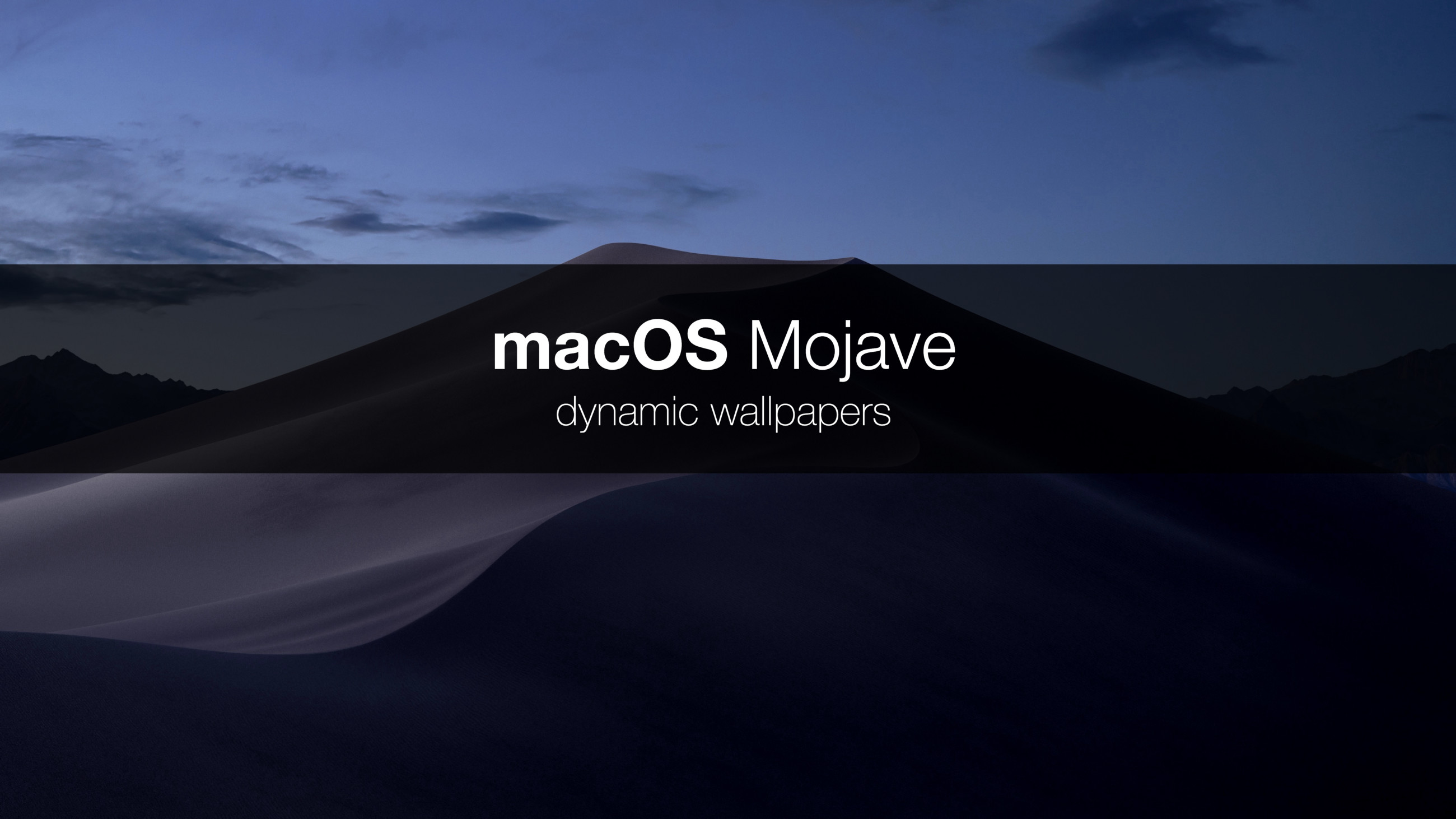 2600x1462 How Apple built dynamic wallpapers? And is it possible to create your own  dynamic wallpaper for macOS? I spent some time because I would like to  answer to ...