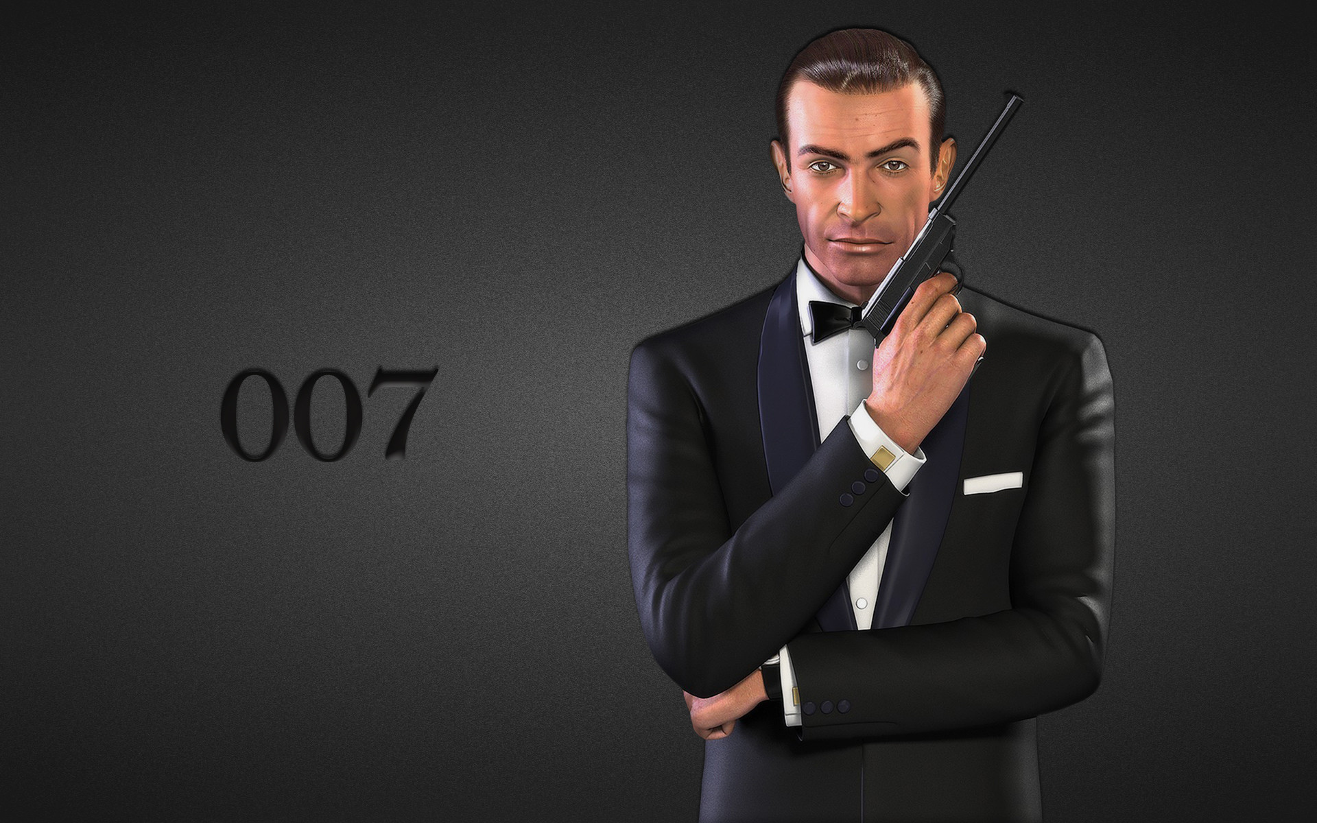 1920x1200 James Bond Sean Connery Suit