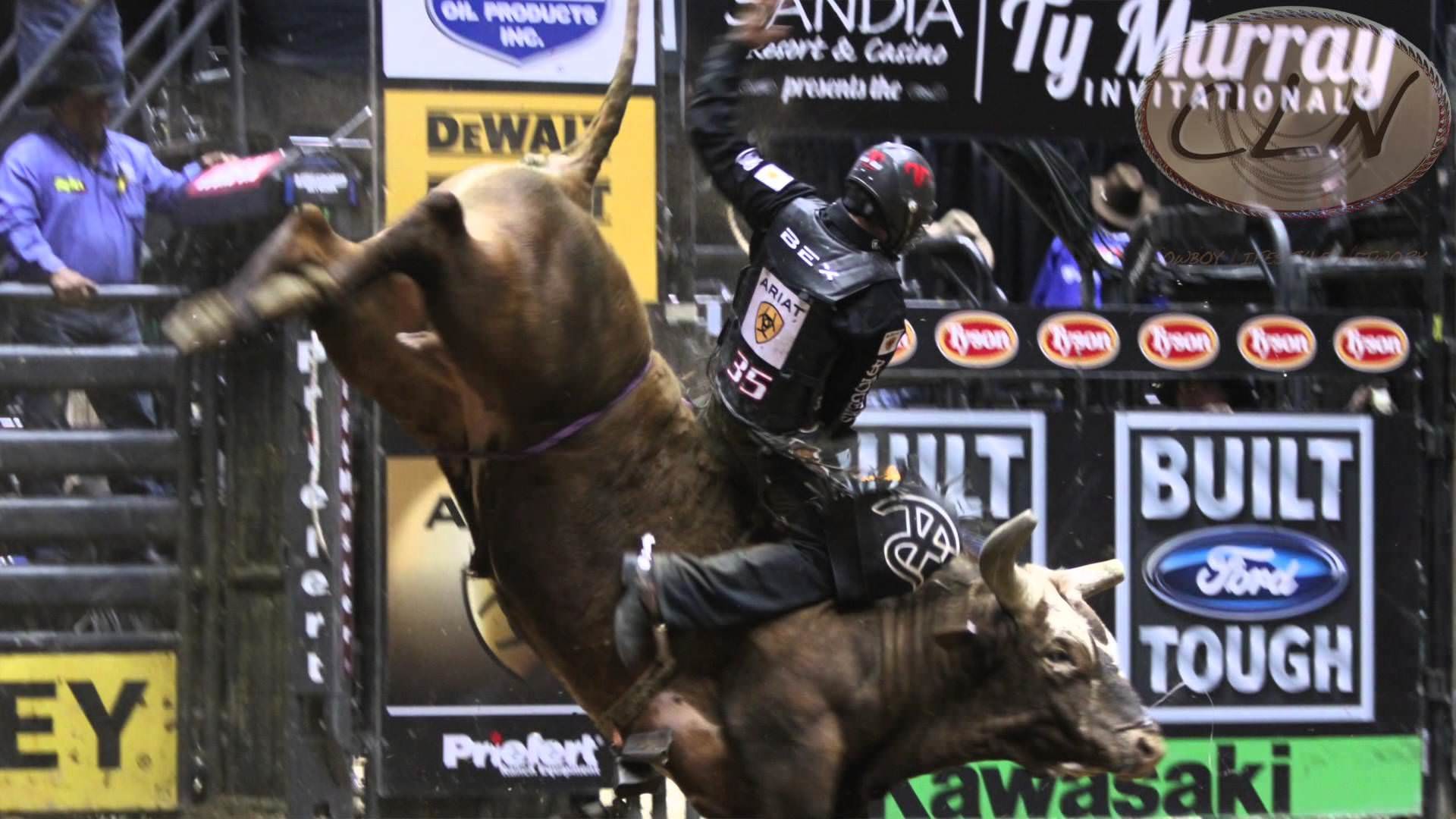 1920x1080 2014 PBR Built Ford Tough Series: Ty Murray Invitational in Albuquerque,  New Mexico