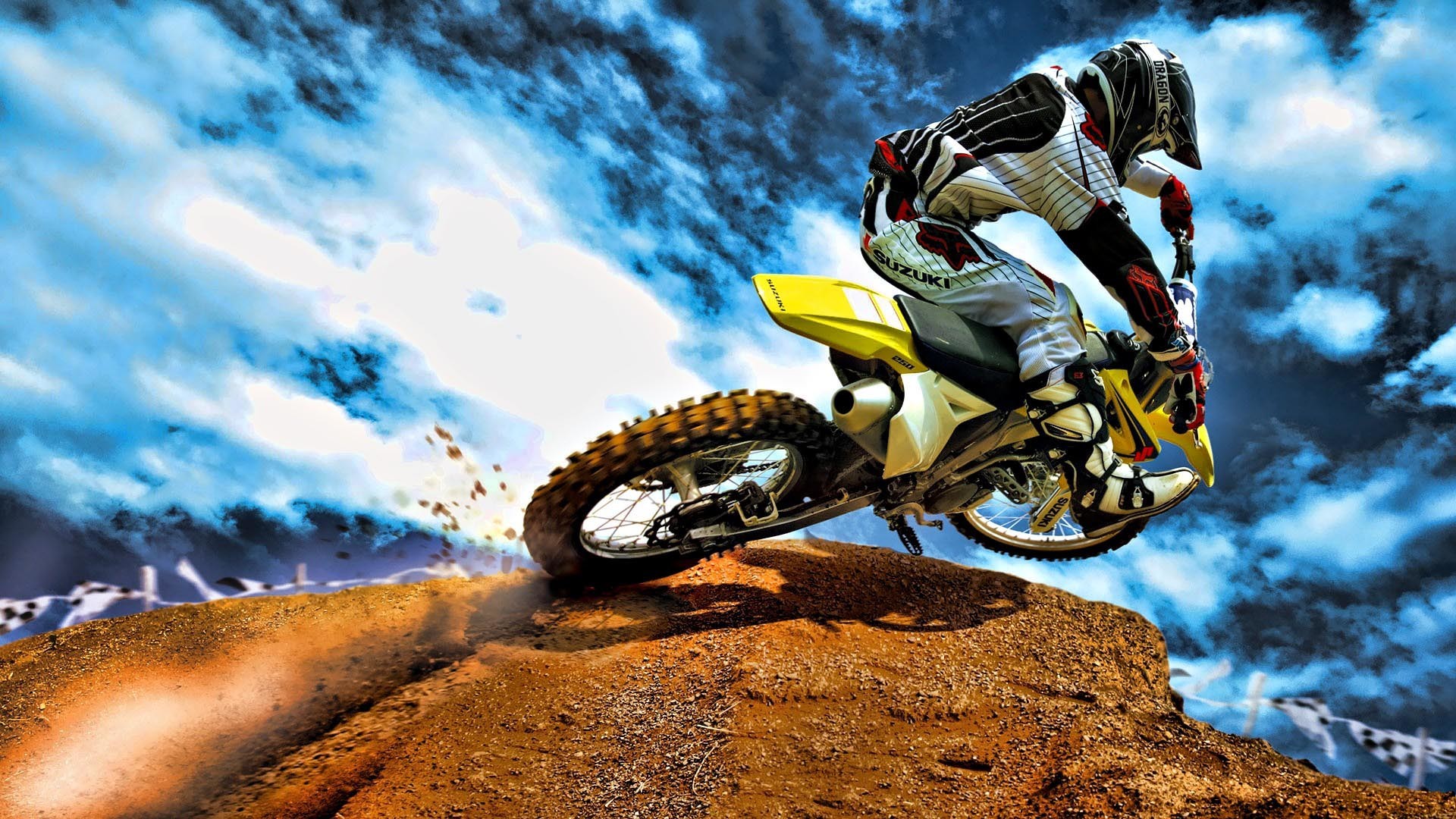 1920x1080 Motocross HDR Bike HD Wallpaper Â» FullHDWpp - Full HD Wallpapers .