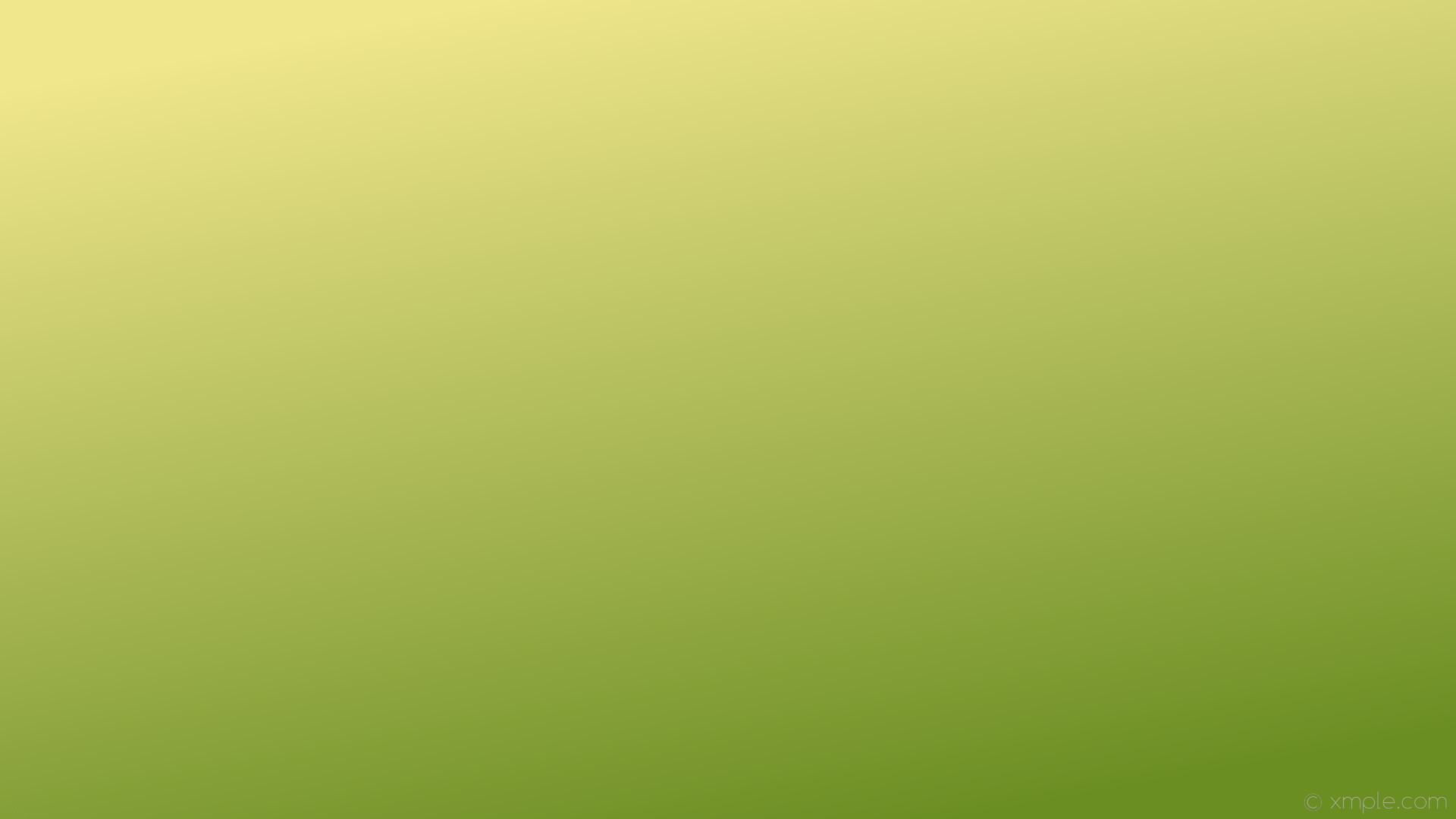 1920x1080 wallpaper linear yellow green gradient khaki olive drab #f0e68c #6b8e23 120Â°