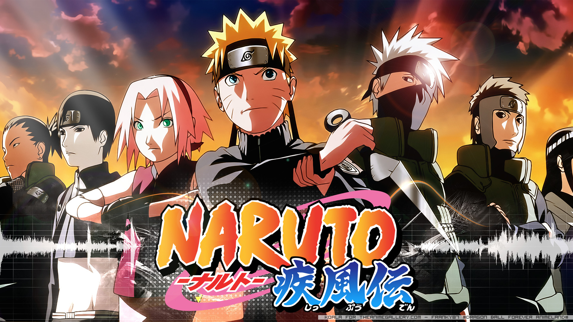 1920x1080 Tags: Anime, NARUTO, Hatake Kakashi, Sai, Uzumaki Naruto, Nara Shikamaru