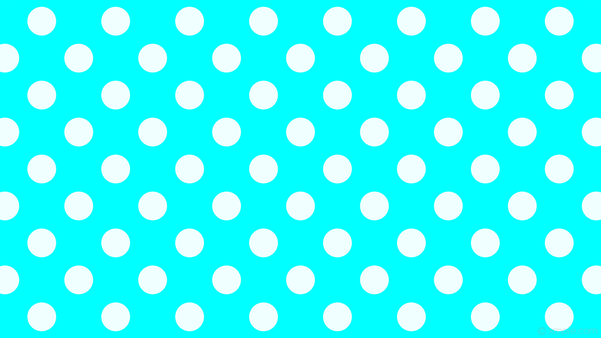 1920x1080 wallpaper dots blue white polka spots aqua cyan azure #00ffff #f0ffff 315Â°  92px