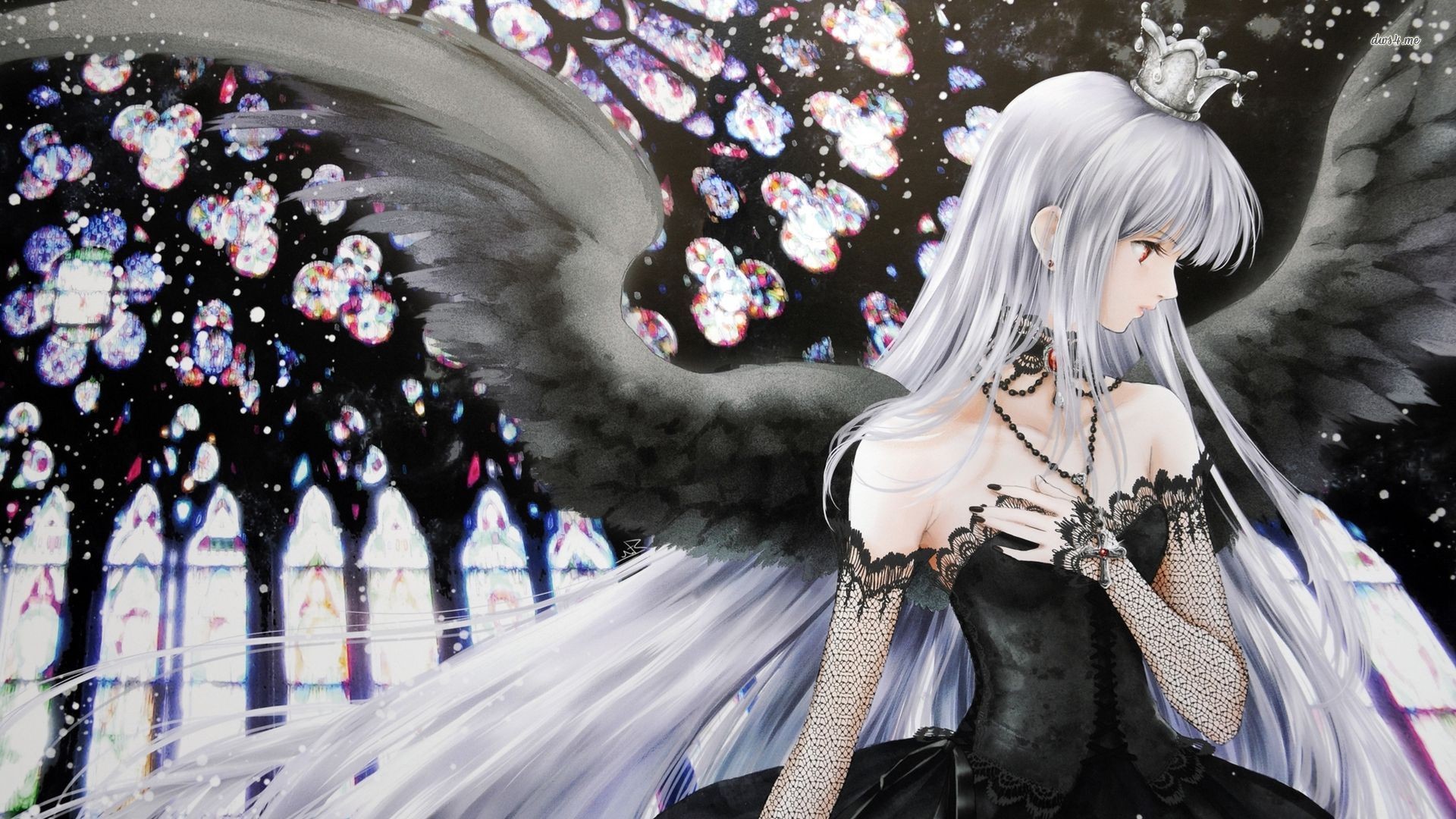 1920x1080 Anime Angel - 1634590 Â· angel wallpaper gothic ...