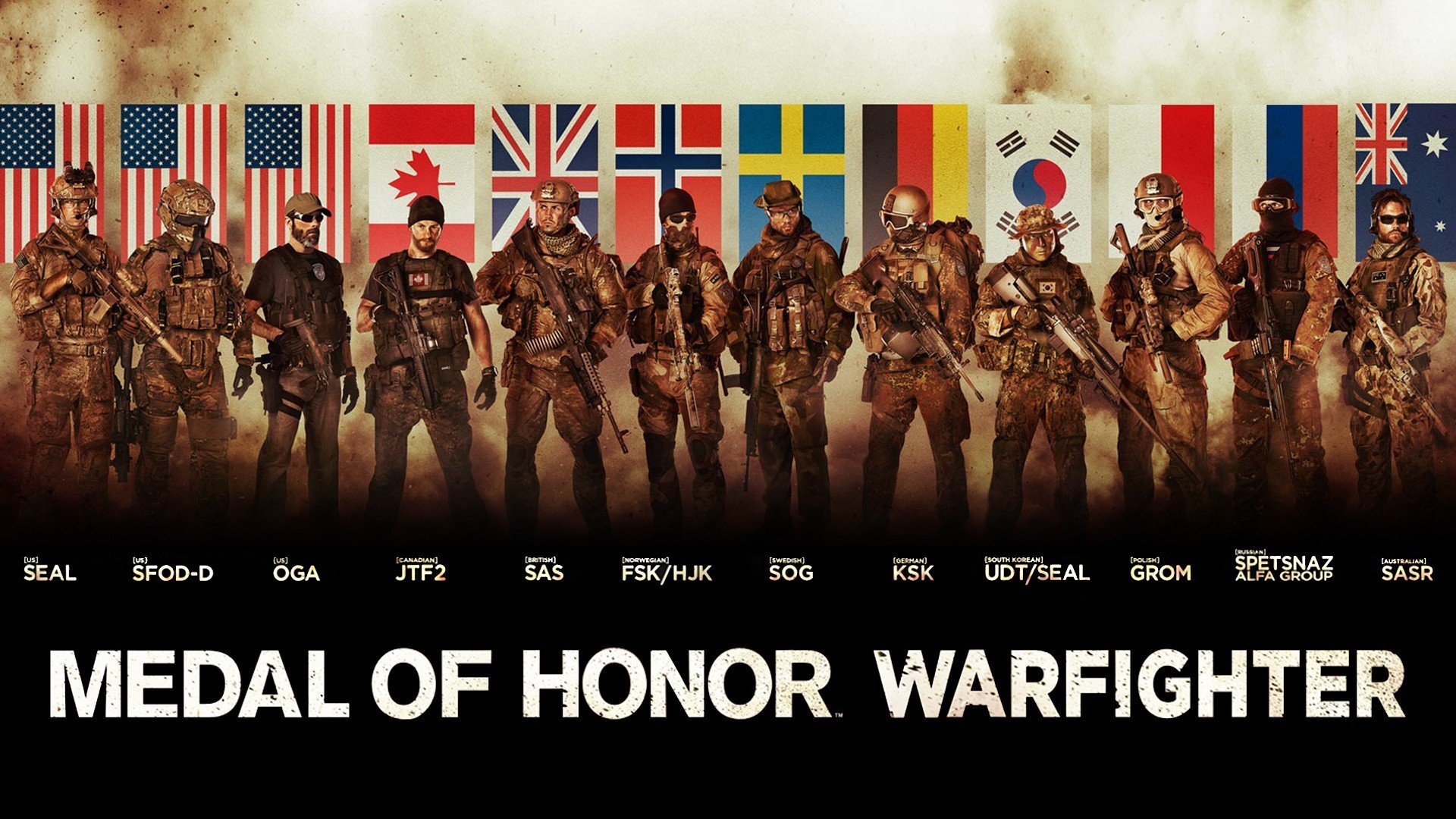 1920x1080 Australia Canada Delta Force Germany GROM Medal Of Honor Warfighter Norway  Russia SEAL Soldiers South Korea Special Forces Sweden Tier 1 United  Kingdom USA ...
