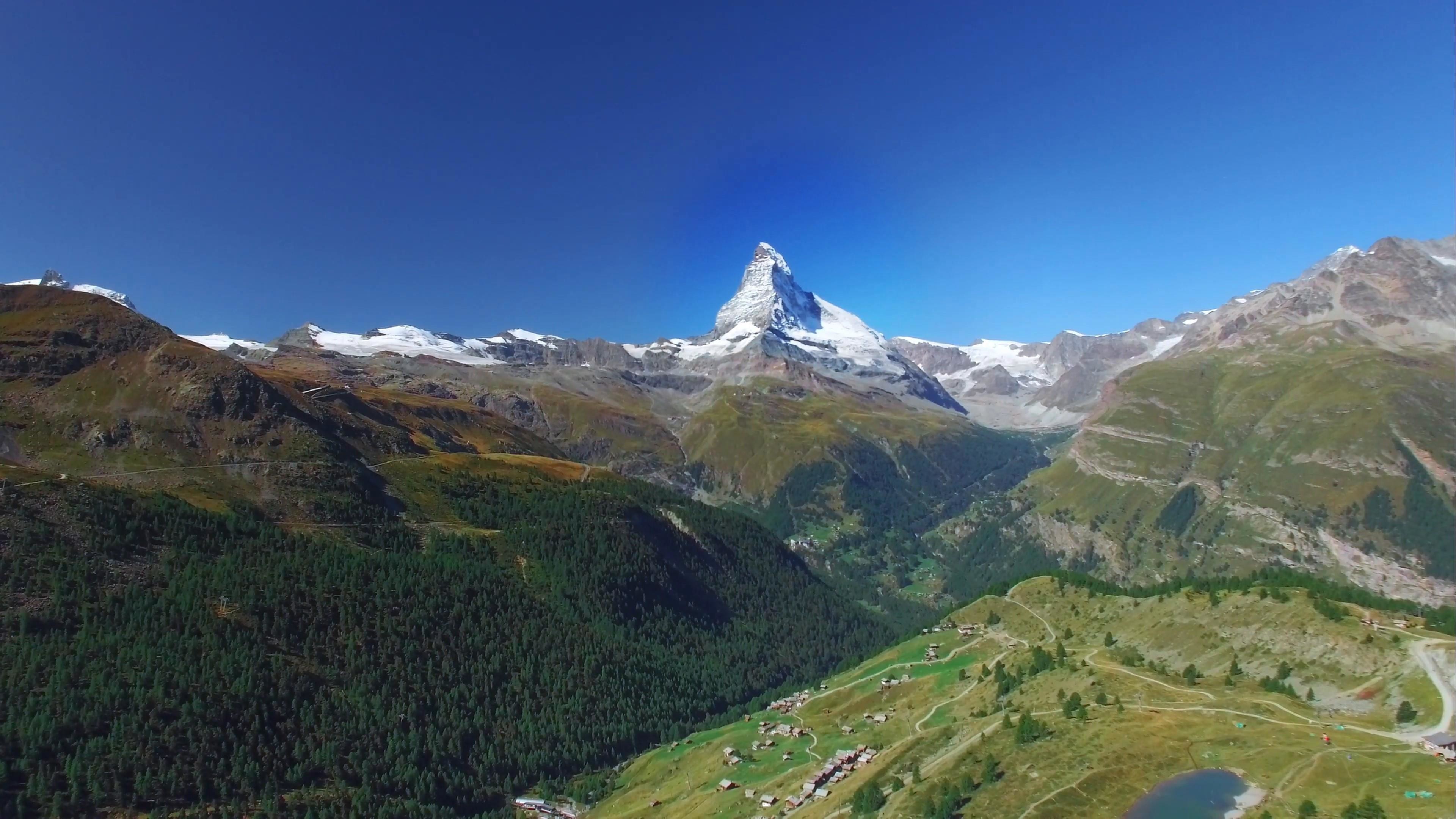 3840x2160 Title. Matterhorn ...