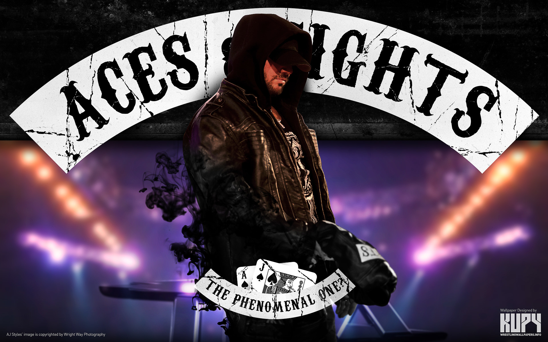 1920x1200 Aces and Eights AJ Styles wallpaper 1920Ã1200 ...