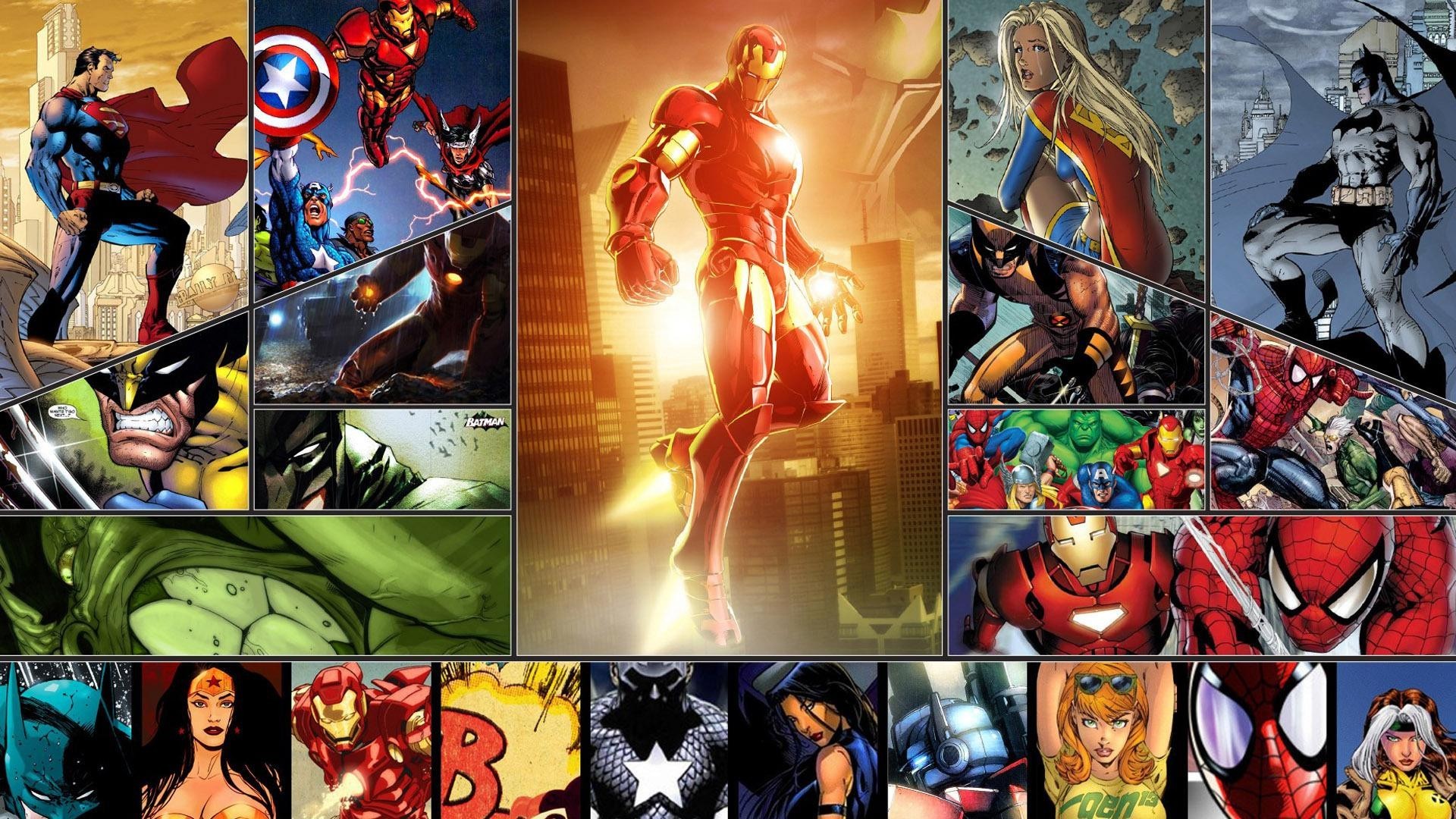 1920x1080 Comics Superheroes Desktop Background - New HD Wallpapers
