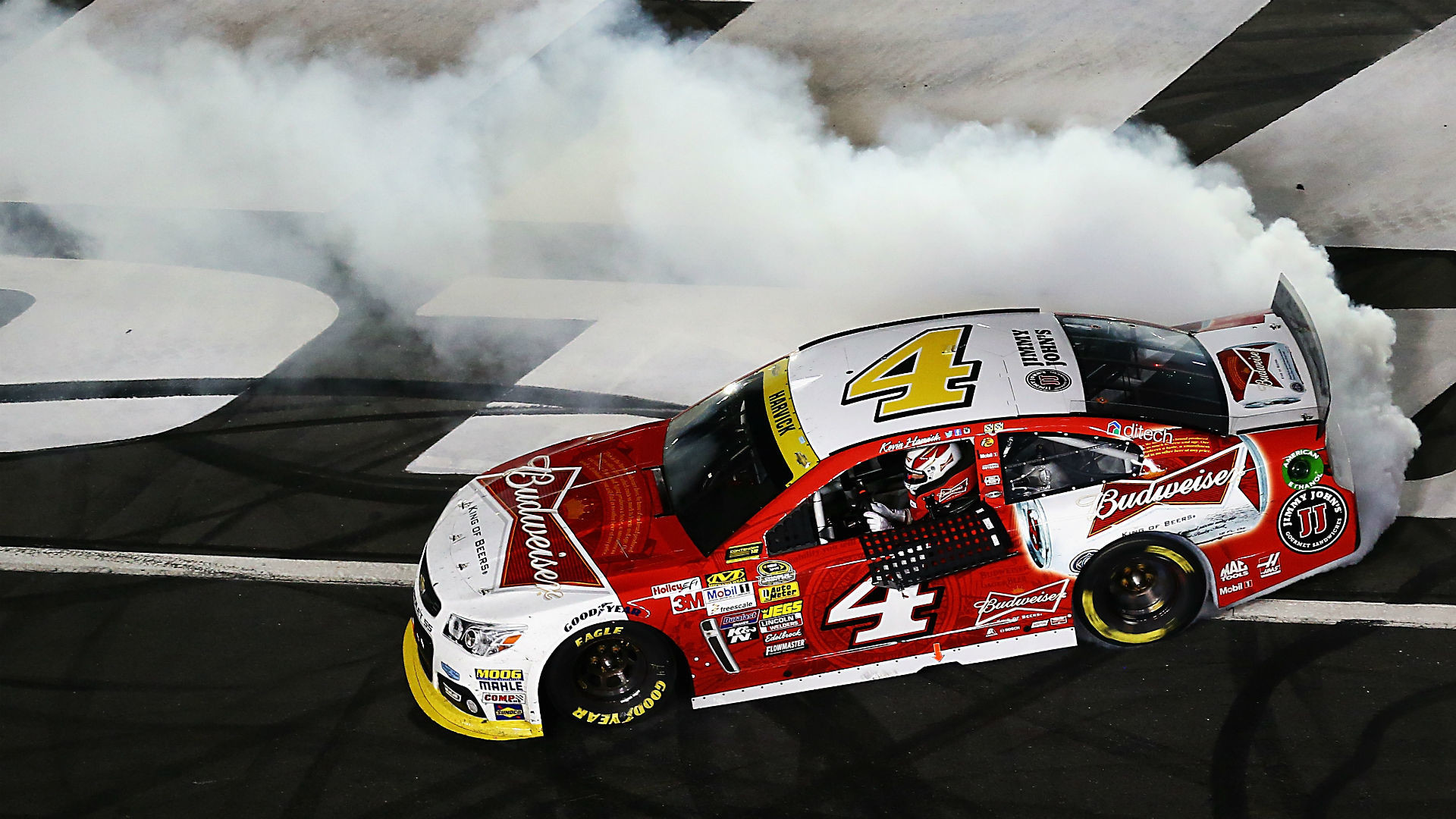 1920x1080  Kevin Harvick wins as fight erupts after Cup race at Charlotte |  NASCAR | Sporting News