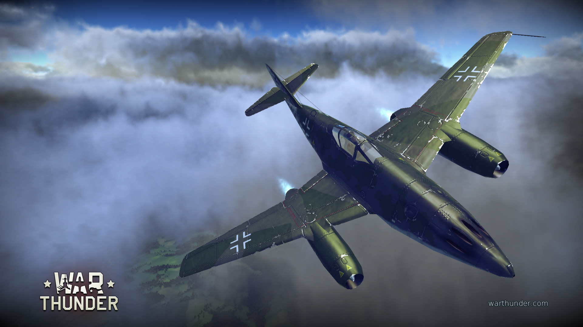 1920x1080 The historic Me 262 Schwalbe (Swallow) was the first jet-powered aircraft  to see combat. The project began in 1938 when Messerschmitt was called upon  to ...