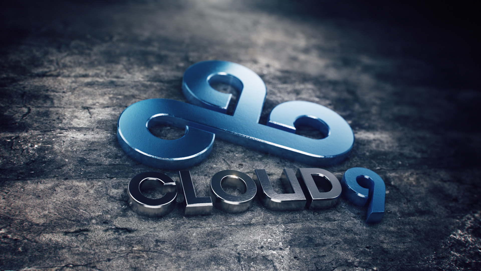 1920x1080 Cloud9 logo 3d
