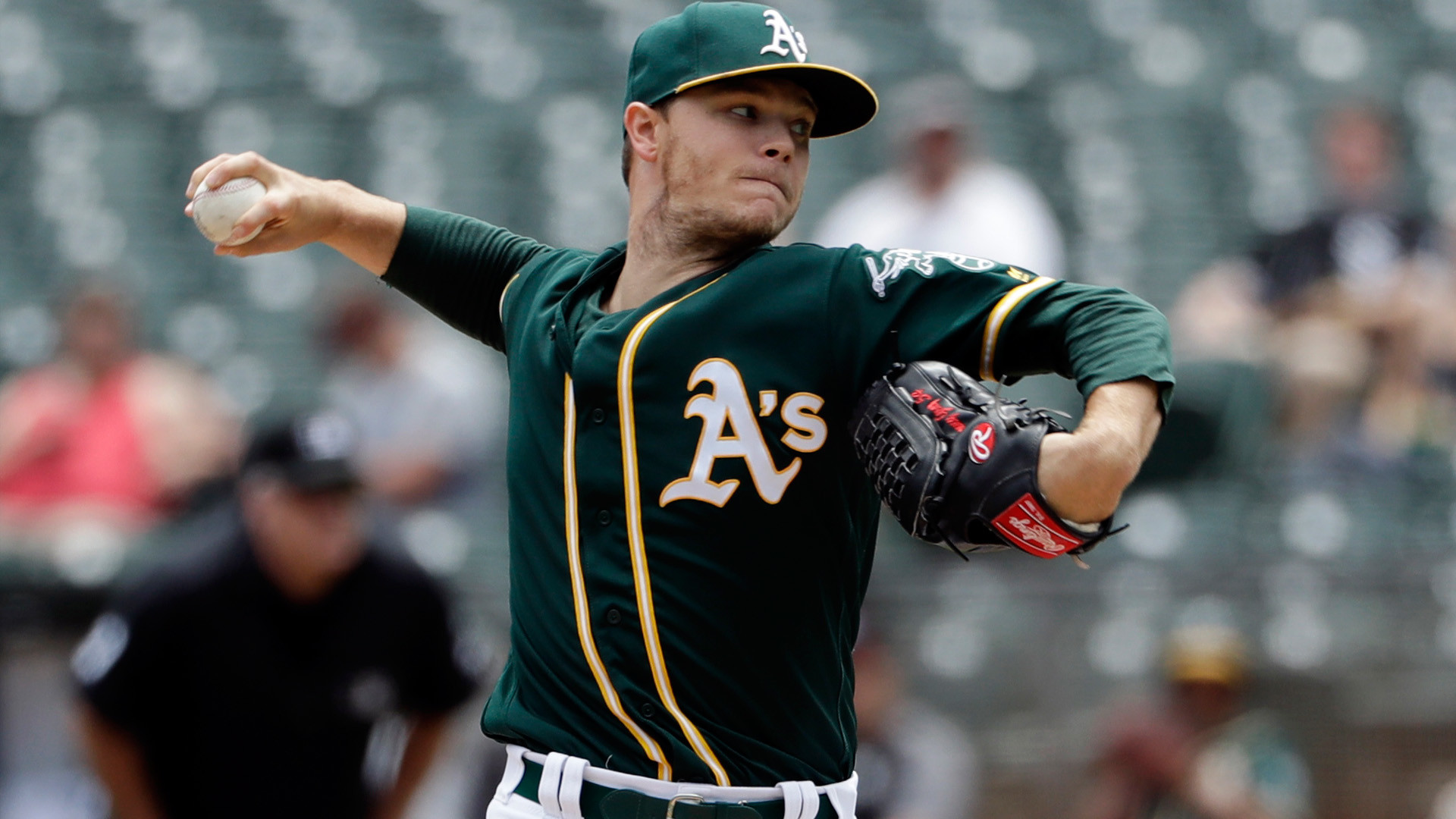 1920x1080 Sonny Gray brushes off false trade rumor as A's blank Indians | NBCS Bay  Area