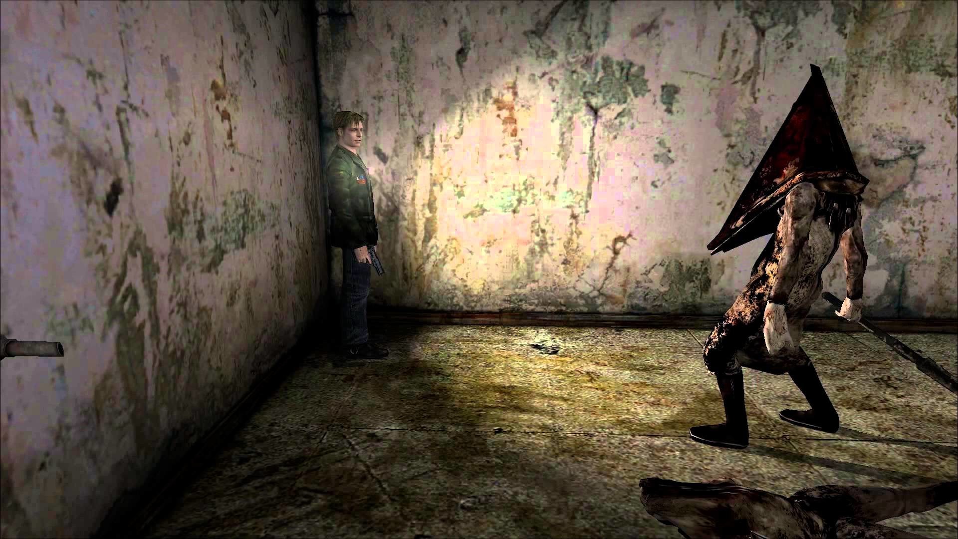 1920x1080 Pyramid Head unable to hit James in Silent Hill 2