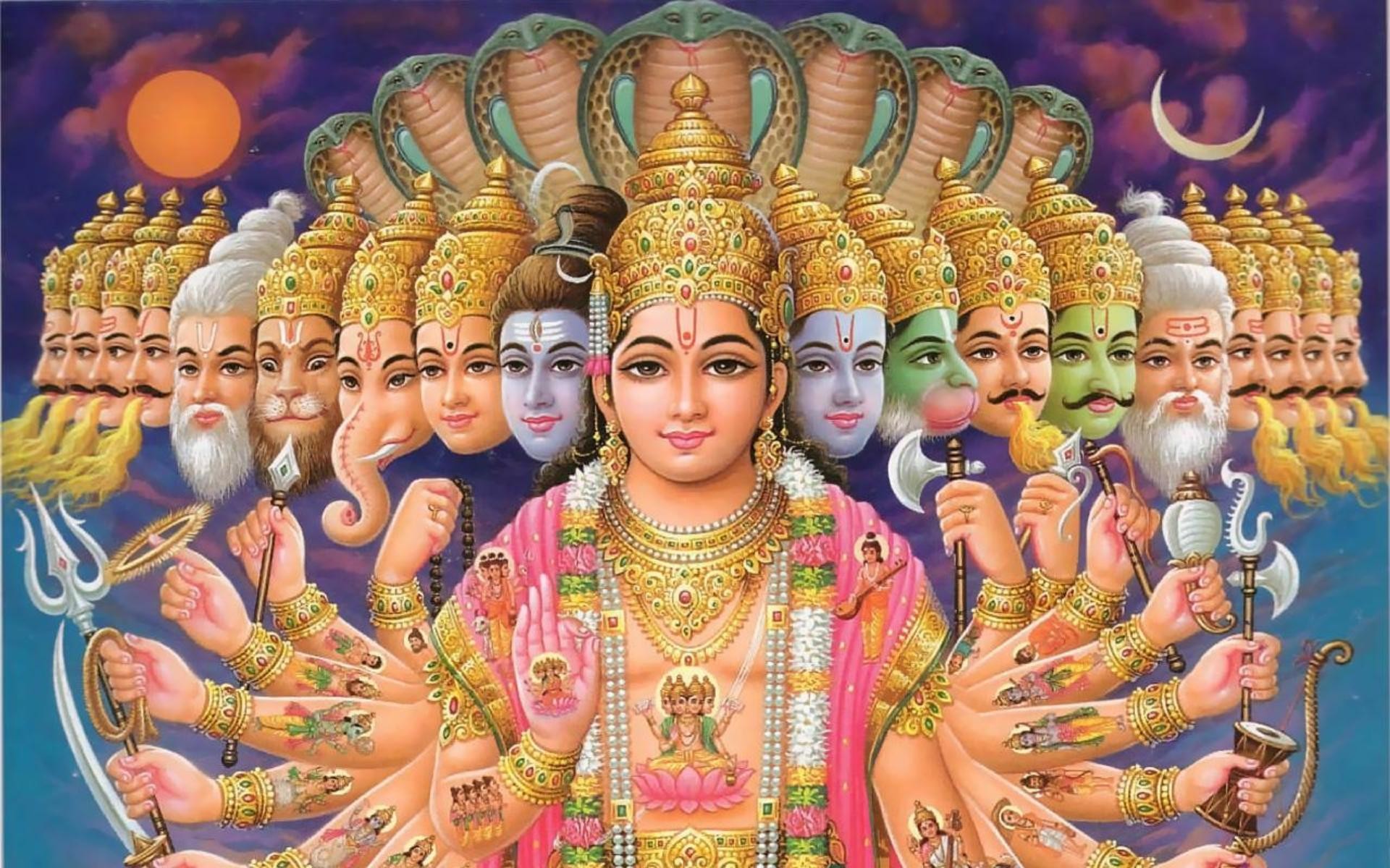 1920x1200 Lord Vishnu Wallpapers for Desktop in HD – Daily Backgrounds in HD