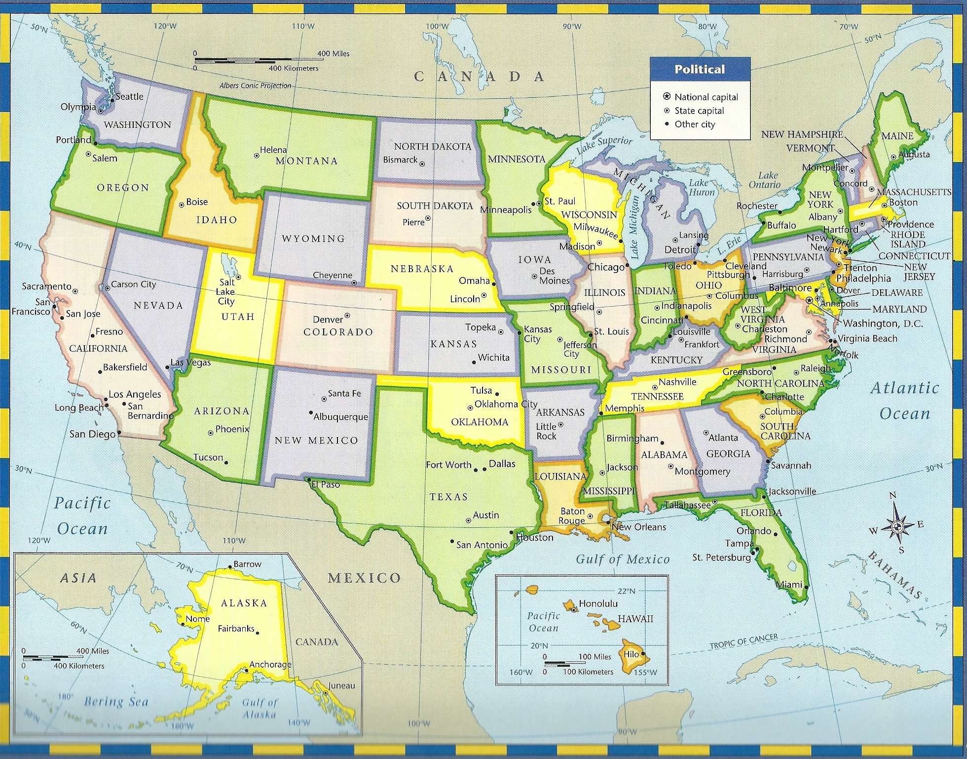 1960x1537 Related Post for United States Map Wallpaper