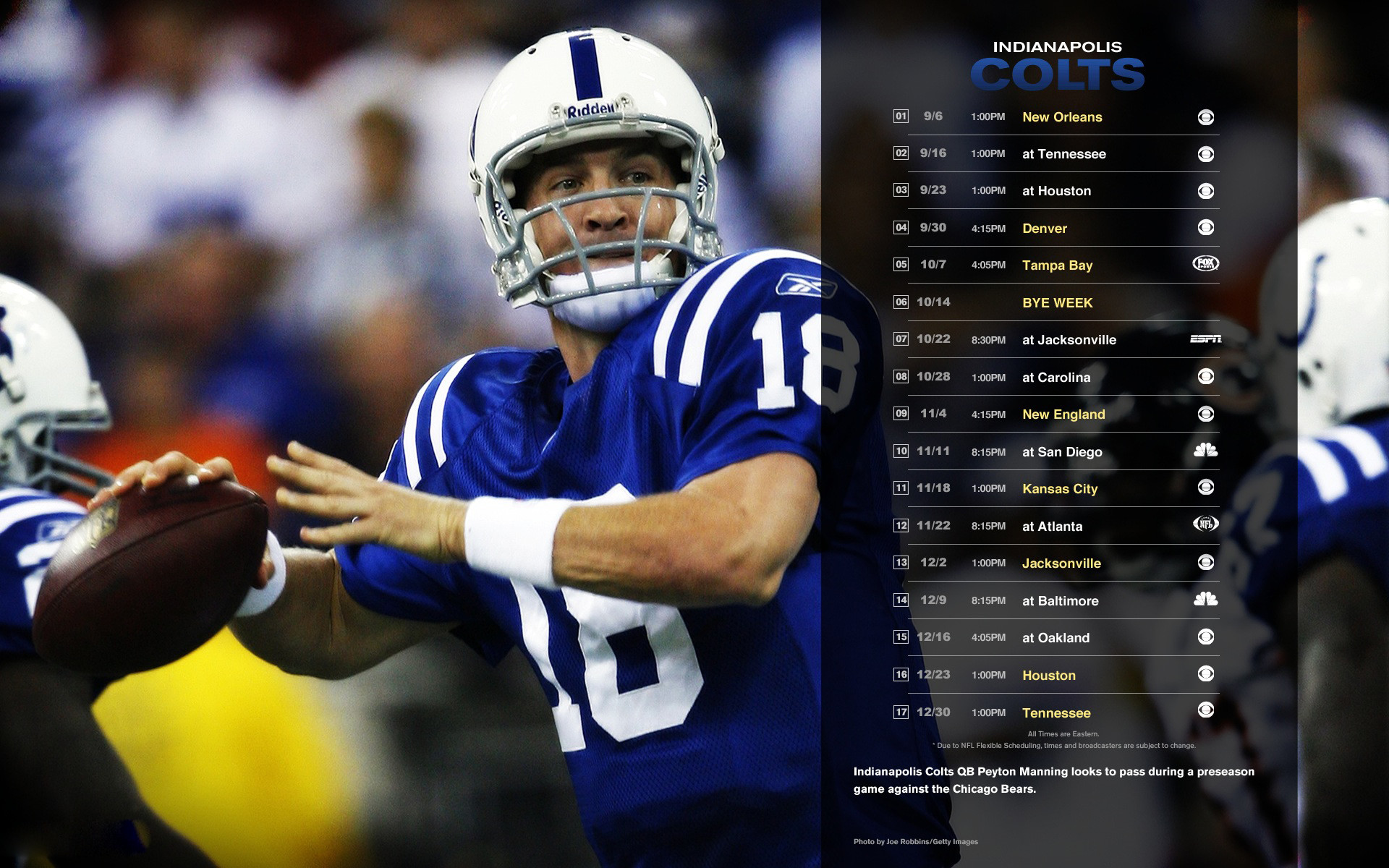 1920x1200 Colts peyton manning indianapolis  wallpapers.
