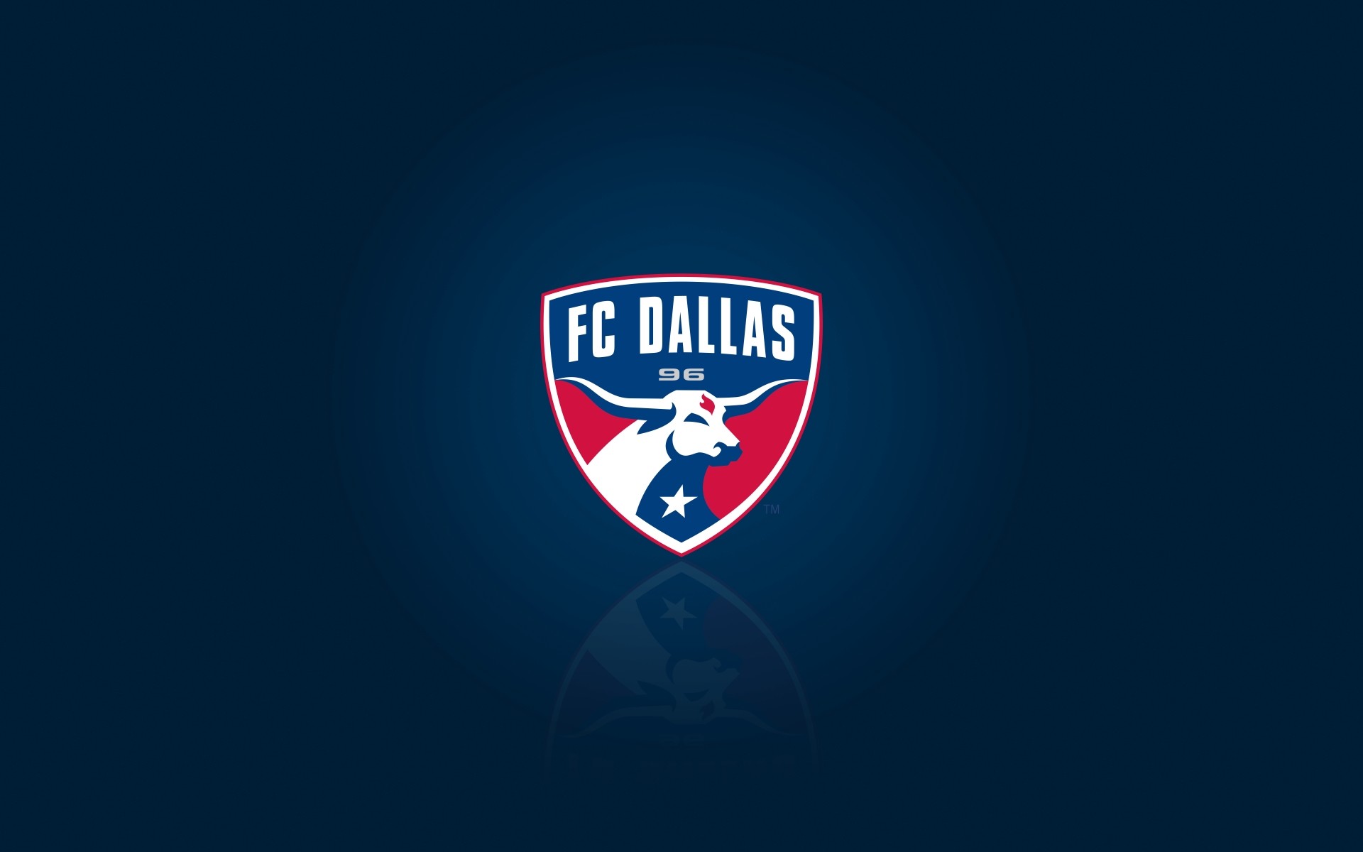 1920x1200 FC Dallas wallpaper, background with logo, widescreen, HD, 