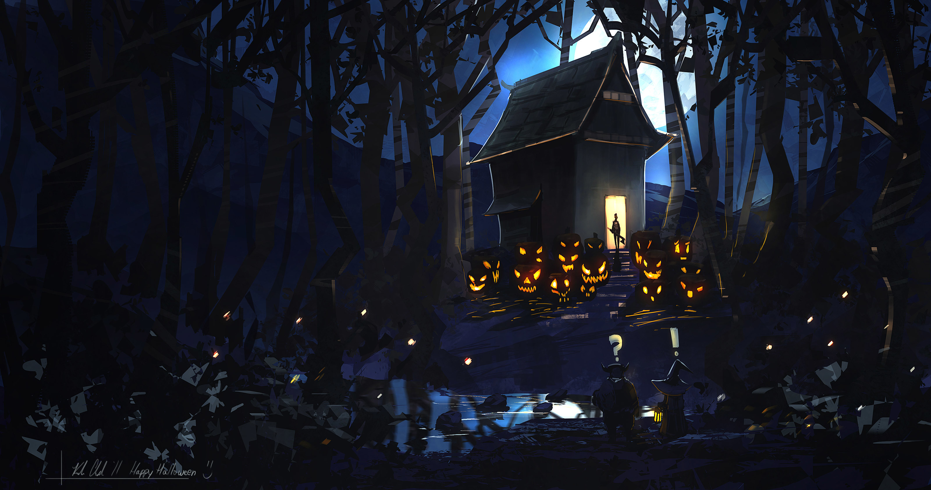 3200x1685 Spooky Halloween Backgrounds for Desktop – Festival Collections. Spooky  Halloween Backgrounds For Desktop – Festival Collections