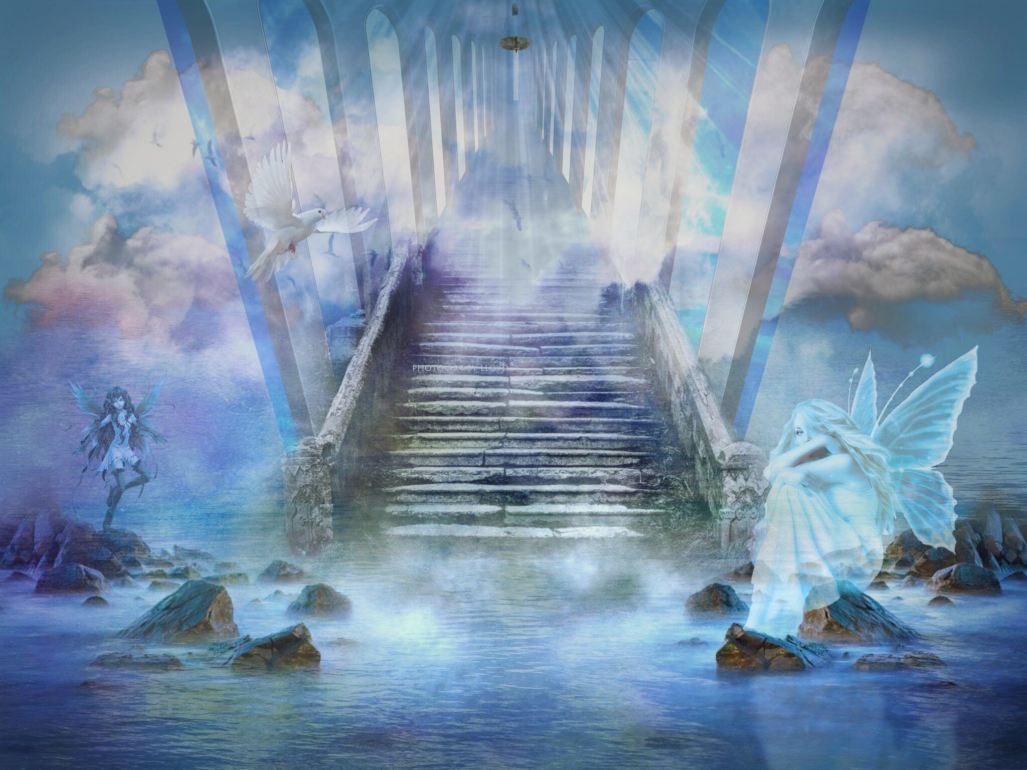 2048x1536 Stairway to Heaven wallpapers