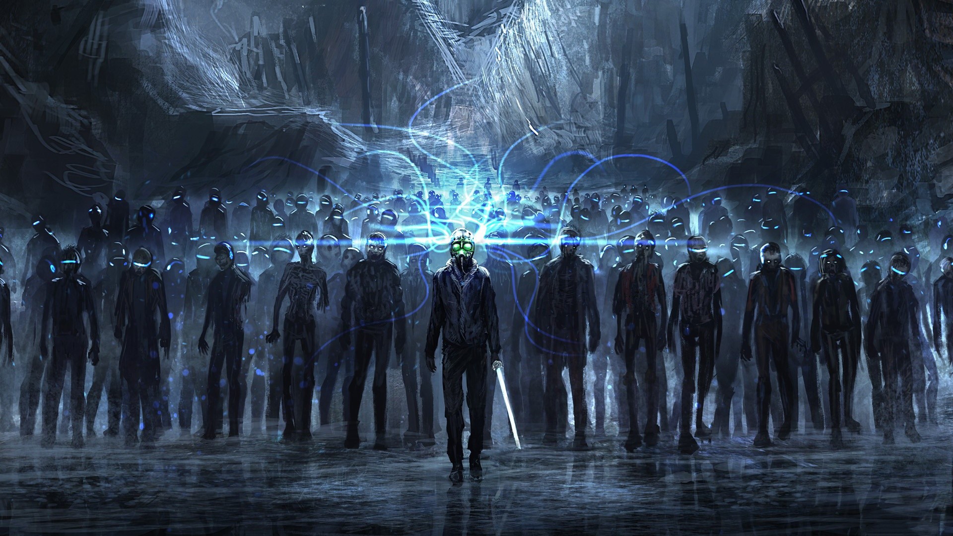 1920x1080 Zombie HD Wallpaper