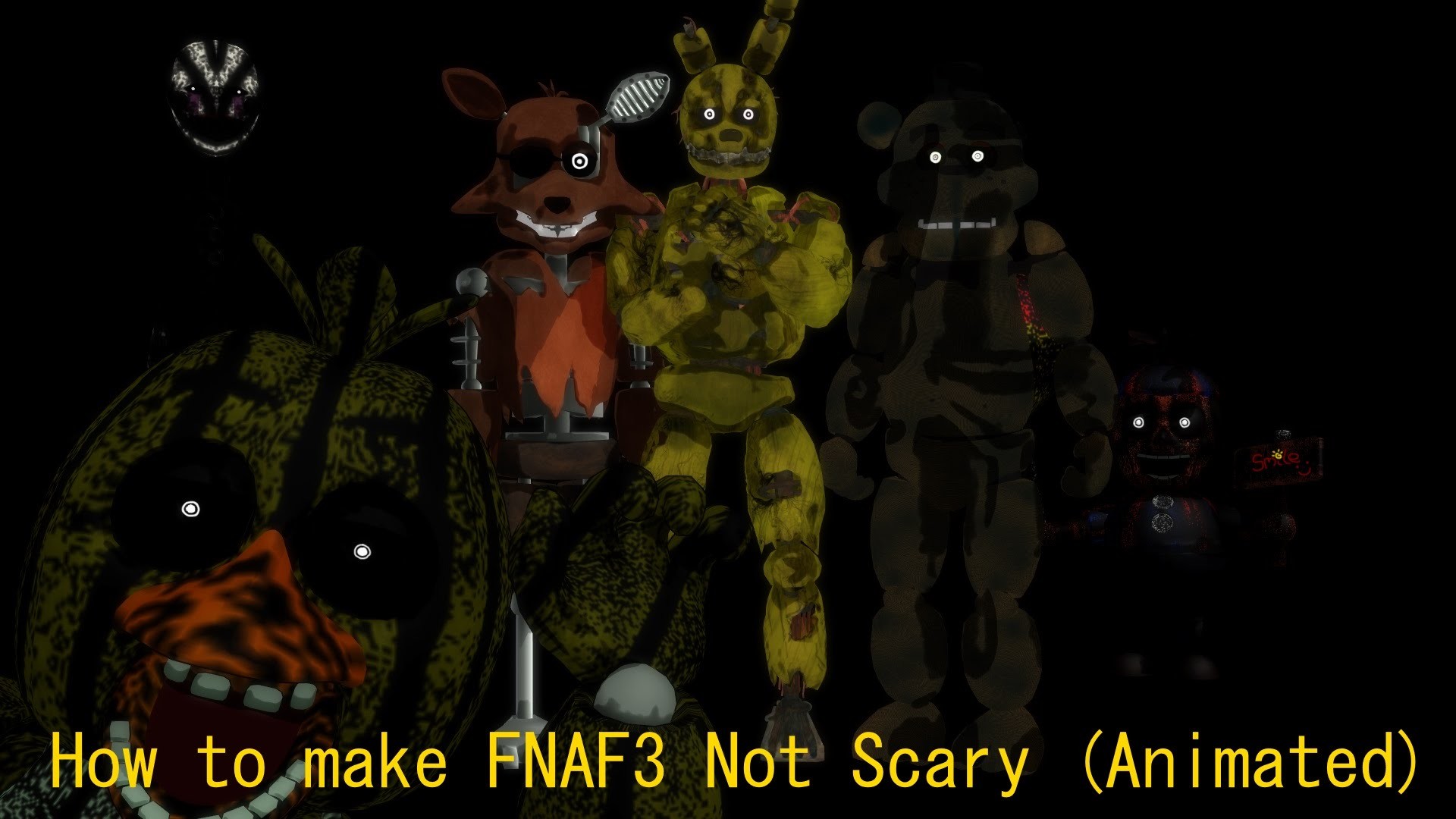 1920x1080 [MMD] How to make Five Nights at Freddy's 3 not scary (Animated) - YouTube