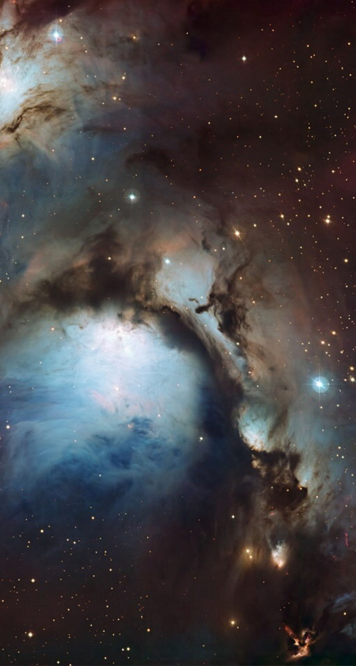 1200x2241 Messier 78 is a reflection nebula in the popular constellation Orion and a  part of the larger Orion Molecular Cloud Complex. A reflection nebula  contains, ...