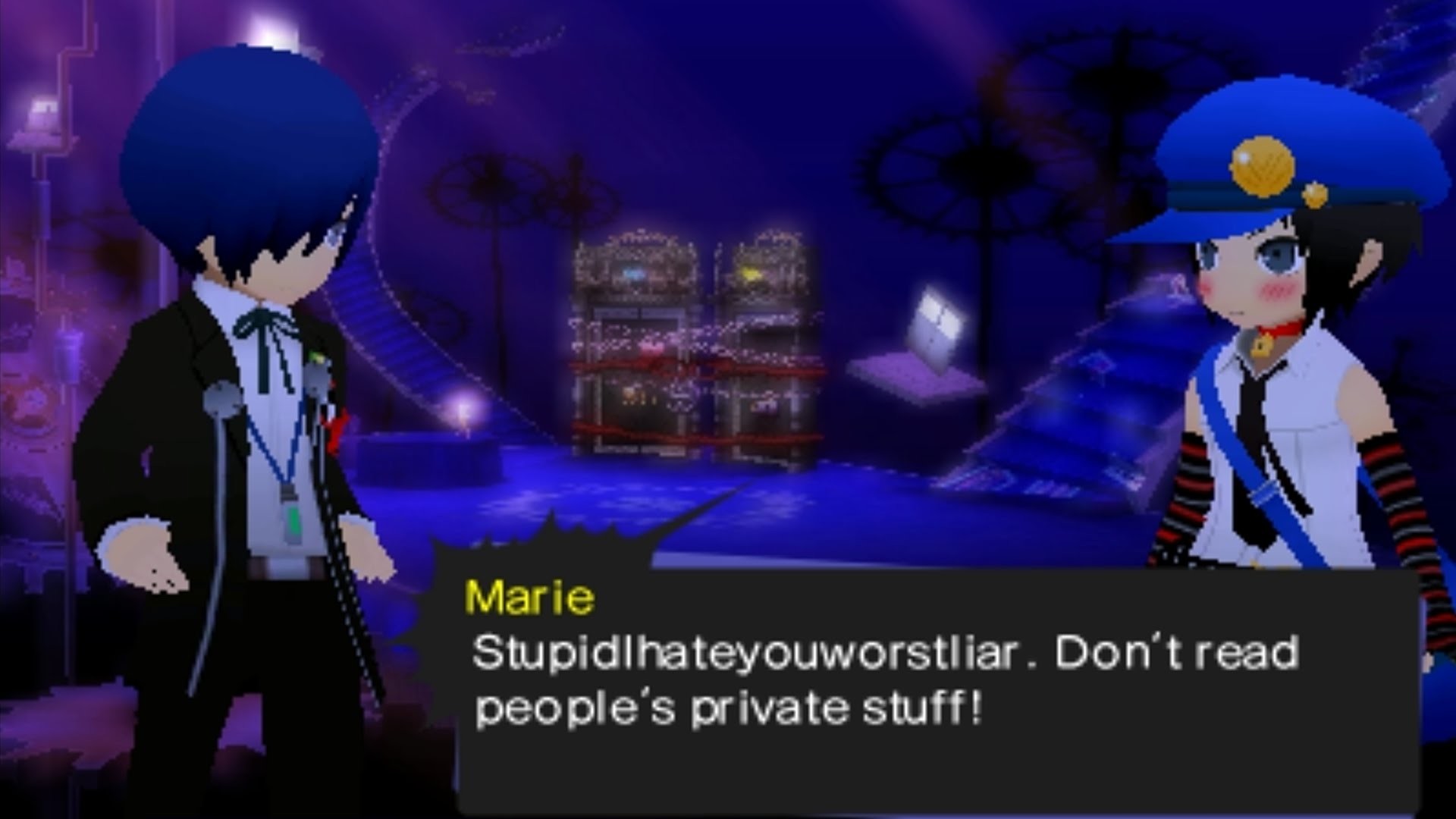 1920x1080 [3DS] Persona Q: Shadow of the Labyrinth [Persona 3] - Marie's Poem 1 -  YouTube