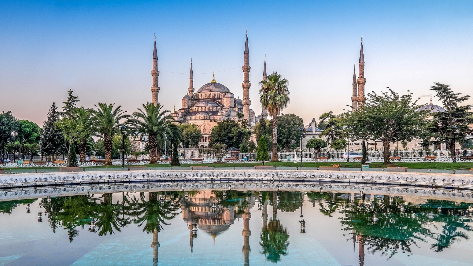 1920x1080 Preview wallpaper blue mosque, sultan ahmet mosque, istanbul, turkey  