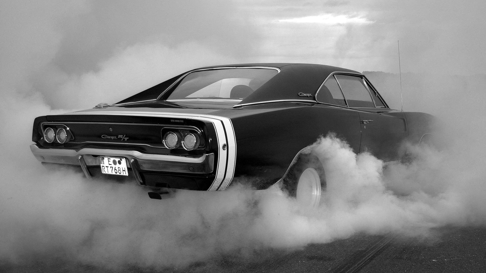 1920x1080 1969 Cars Charger Dodge RT Mopar Smoke