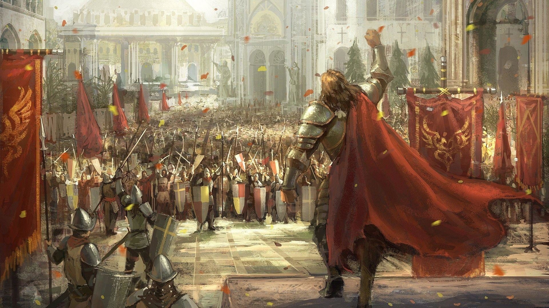 1920x1080 Images For > Medieval Knight Artwork