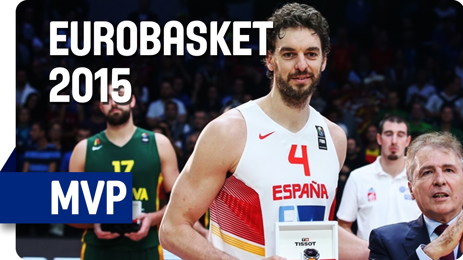 1920x1080 Pau Gasol (Spain) - MVP - EuroBasket 2015
