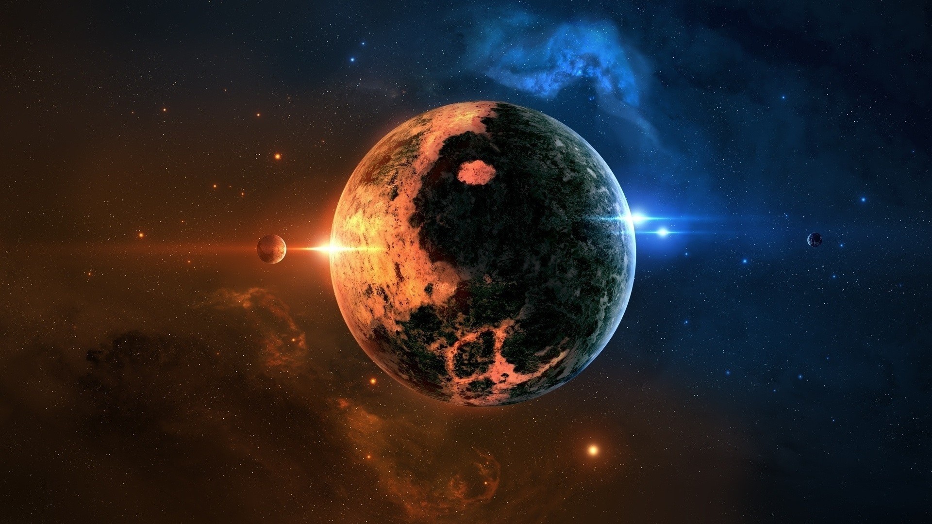 1920x1080 awesome space planet background Check more at http://www.finewallpapers.eu