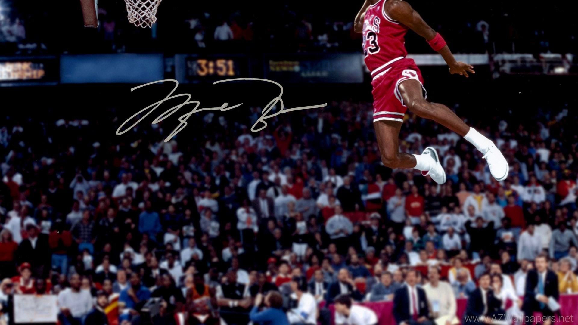 1920x1080 513608 Amazing Michael Jordan Dunk Wallpaper  Macbook