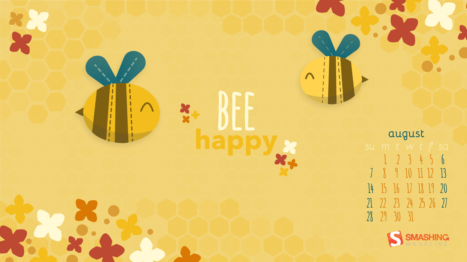 1920x1080 Bee Happy!