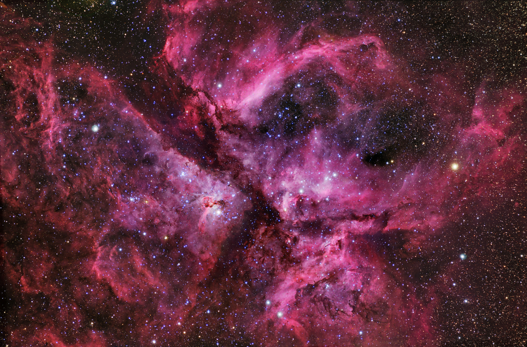 2000x1318 Desktop Wallpaper: Deep space nebula