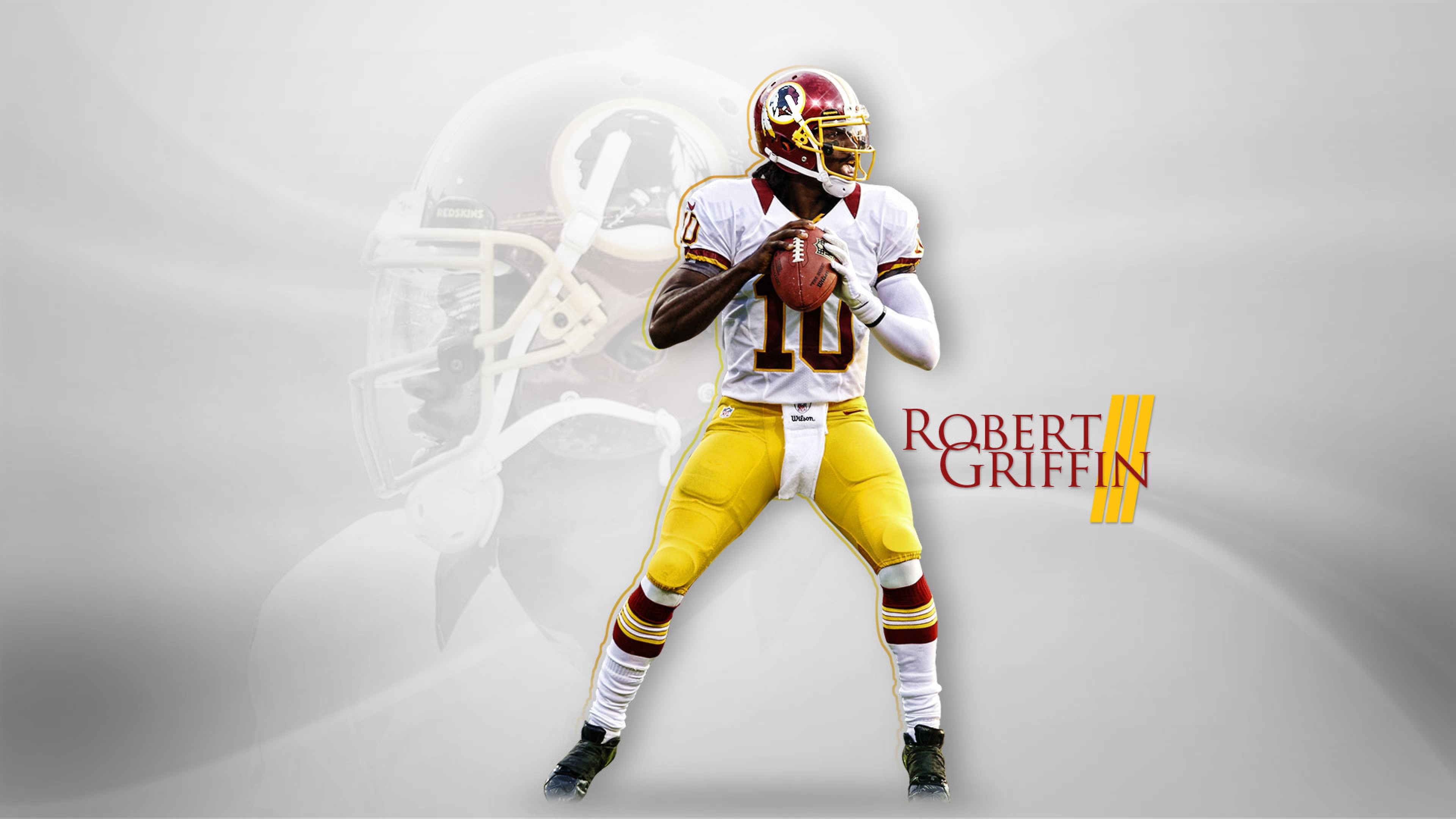 3840x2160  Wallpaper robert griffin iii, rg 3, american football,  quarterback, washington redskins
