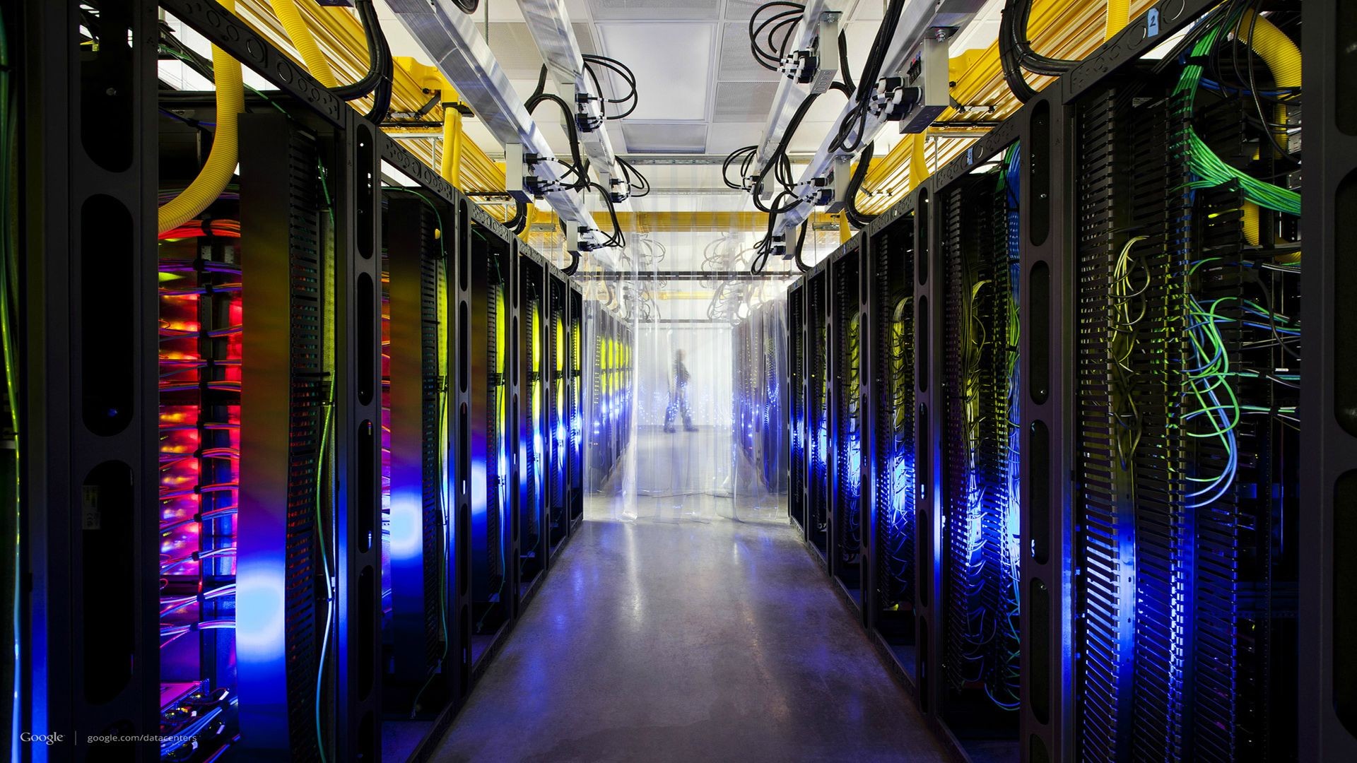 1920x1080 Google's Datacenter. Source post in comments.