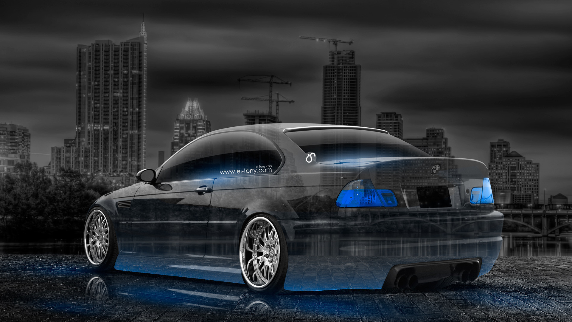 1920x1080 BMW-M3-E46-Crystal-City-Car-2014-Blue-